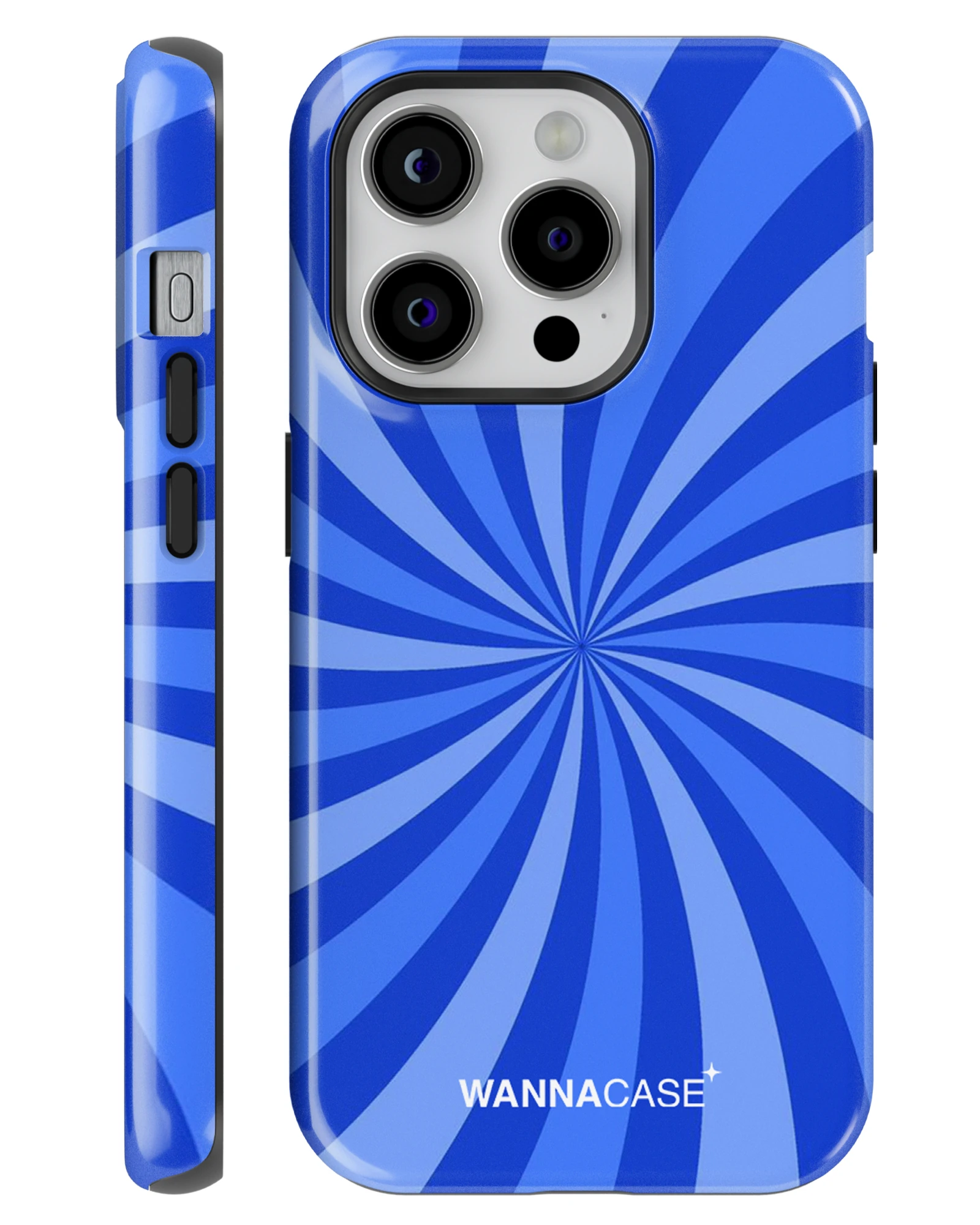 iPhone 16 Pro Max Blue Vortex Essential Tough Telefon Kılıfı