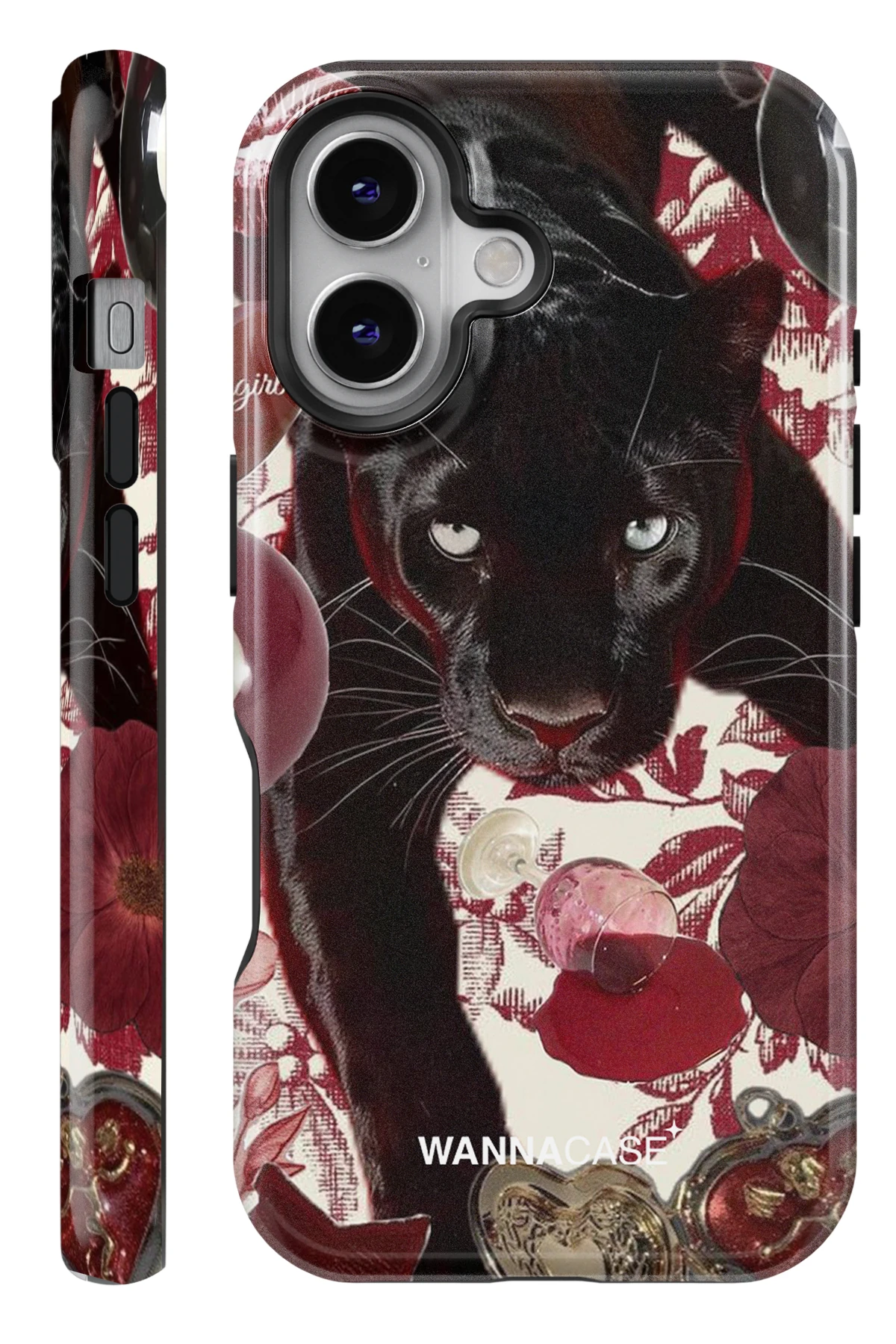 iPhone 17 MidNight Panther Essential Tough Telefon Kılıfı