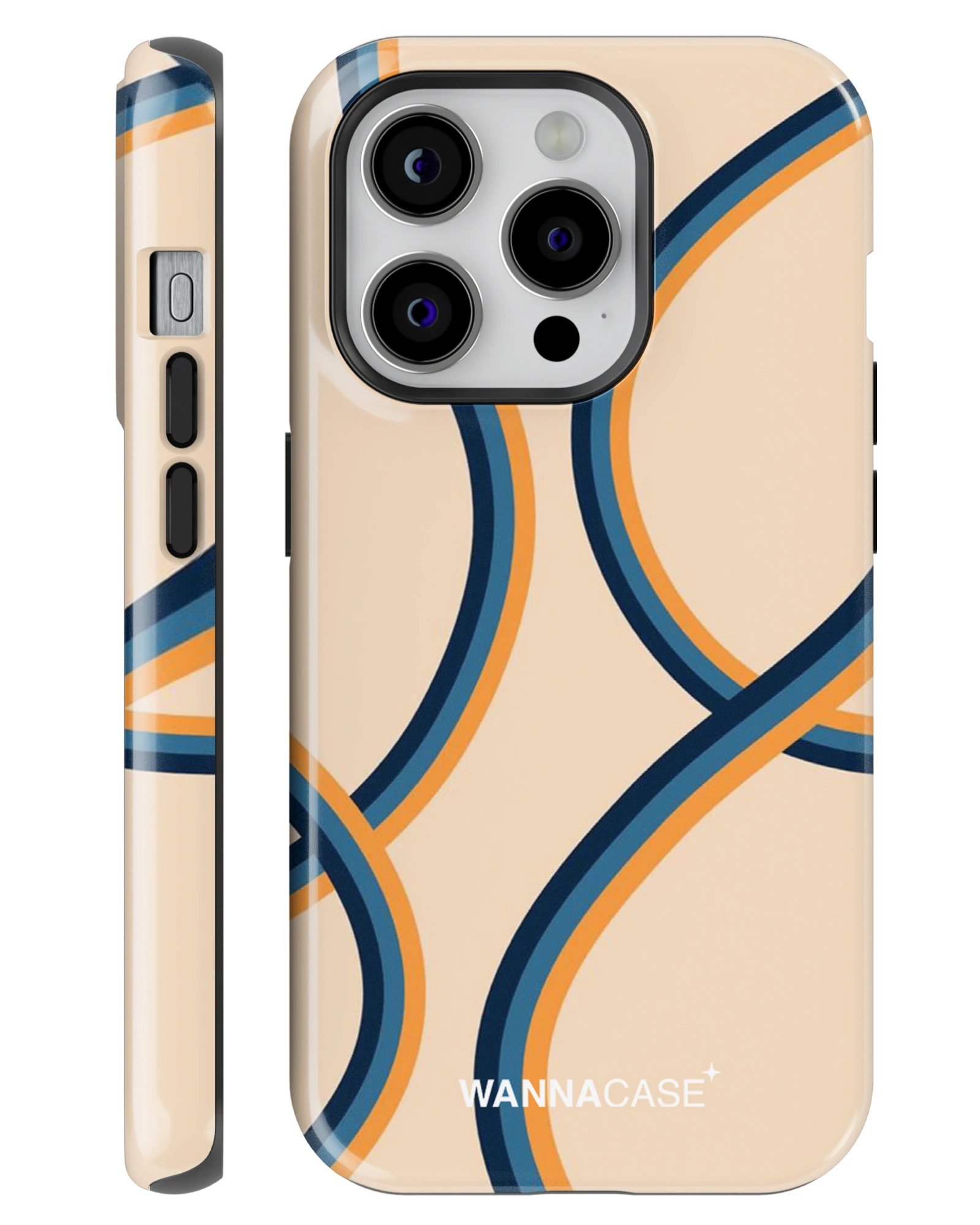 iPhone 16 Pro Max Soft Waves Essential Tough Telefon Kılıfı