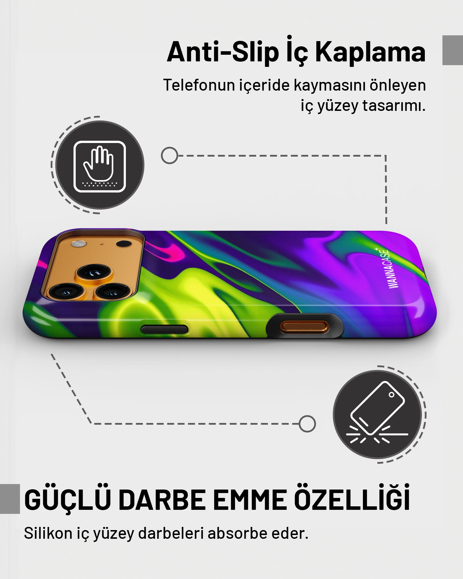 iPhone 14 Pro Hyper Wave Essential Tough Telefon Kılıfı