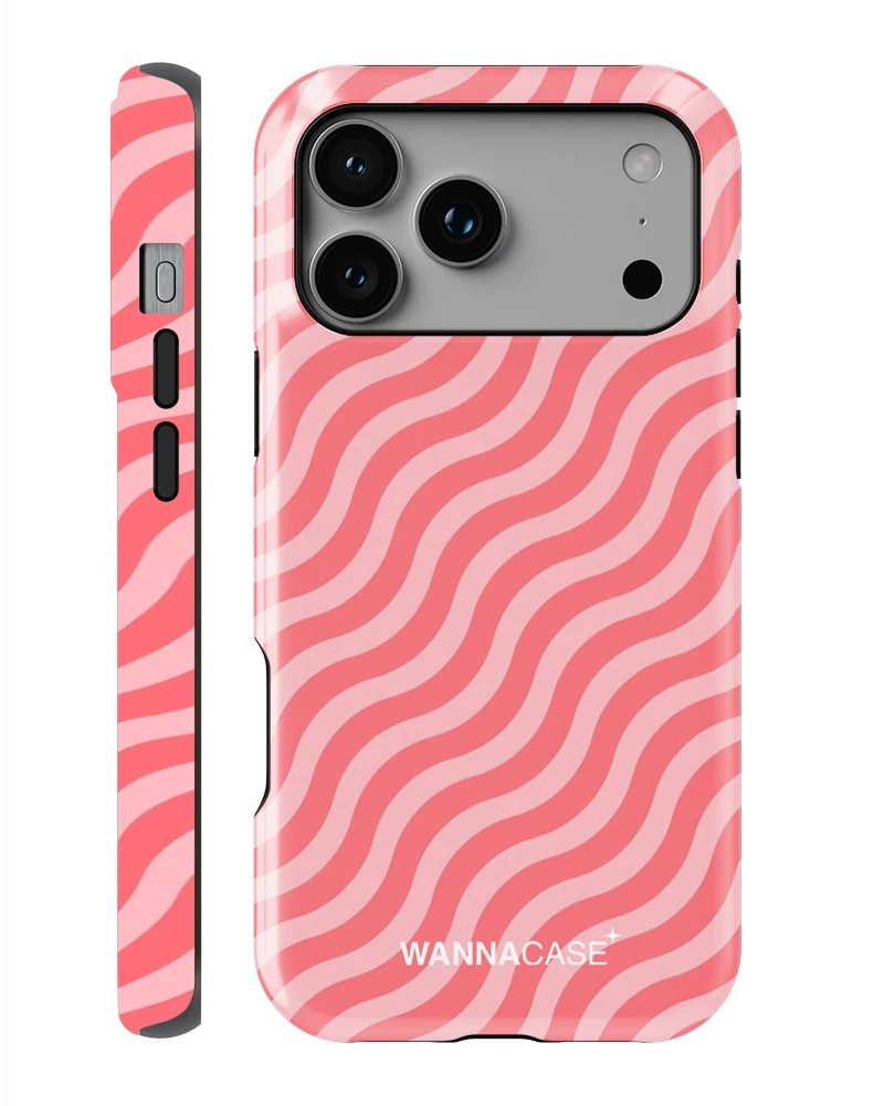 iPhone 17 Pro Max Coral Wave Essential Tough Telefon Kılıfı