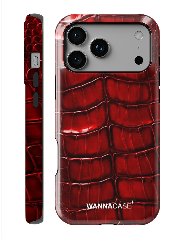 iPhone 17 Pro Max Blood Python Essential Tough Telefon Kılıfı