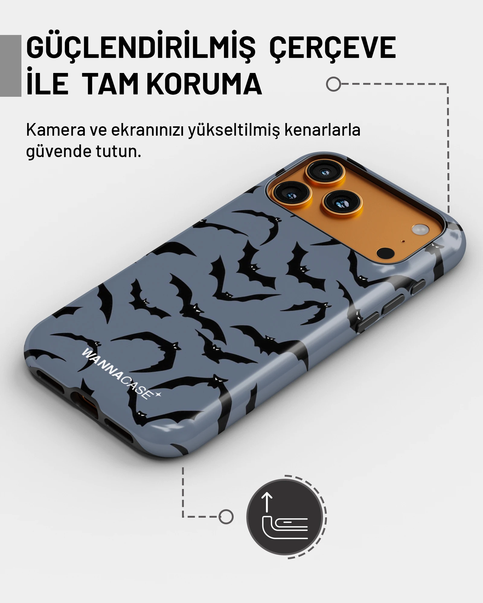 iPhone 13 Night Fall Essential Tough Telefon Kılıfı