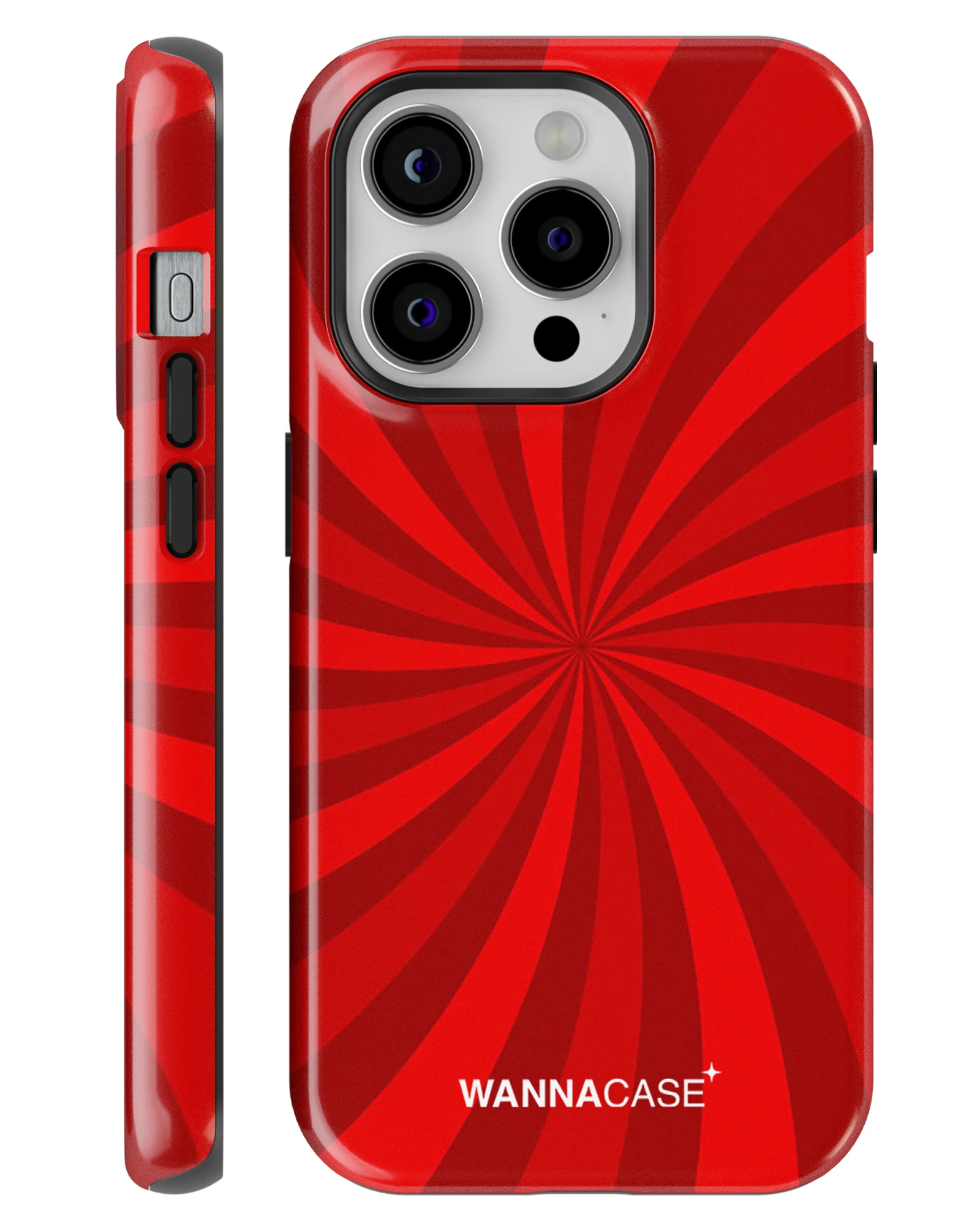 iPhone 16 Pro Max Crimson Spiral Essential Tough Telefon Kılıfı