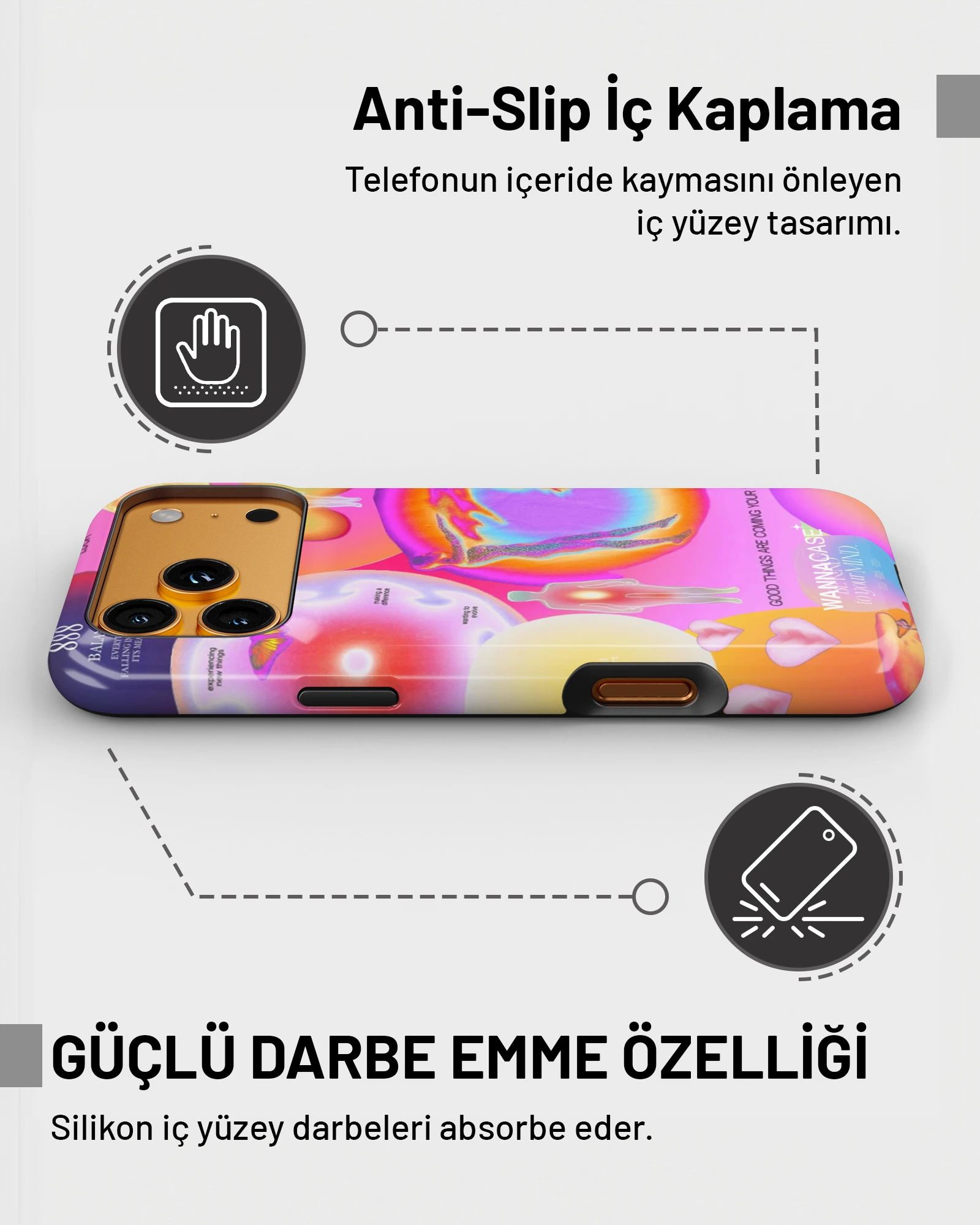 iPhone 11 Cosmic Balance Essential Tough Telefon Kılıfı