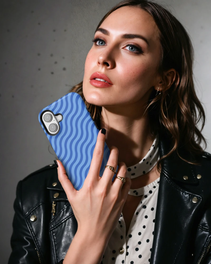 iPhone 16 Wave Flow Essential Tough Telefon Kılıfı