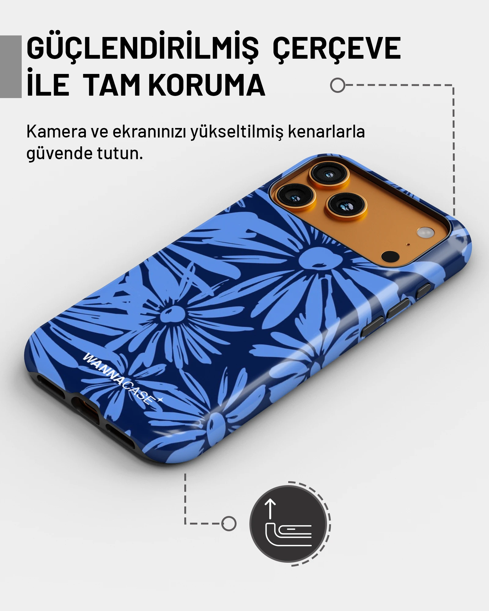 iPhone 11 Cosmic Daisy Essential Tough Telefon Kılıfı