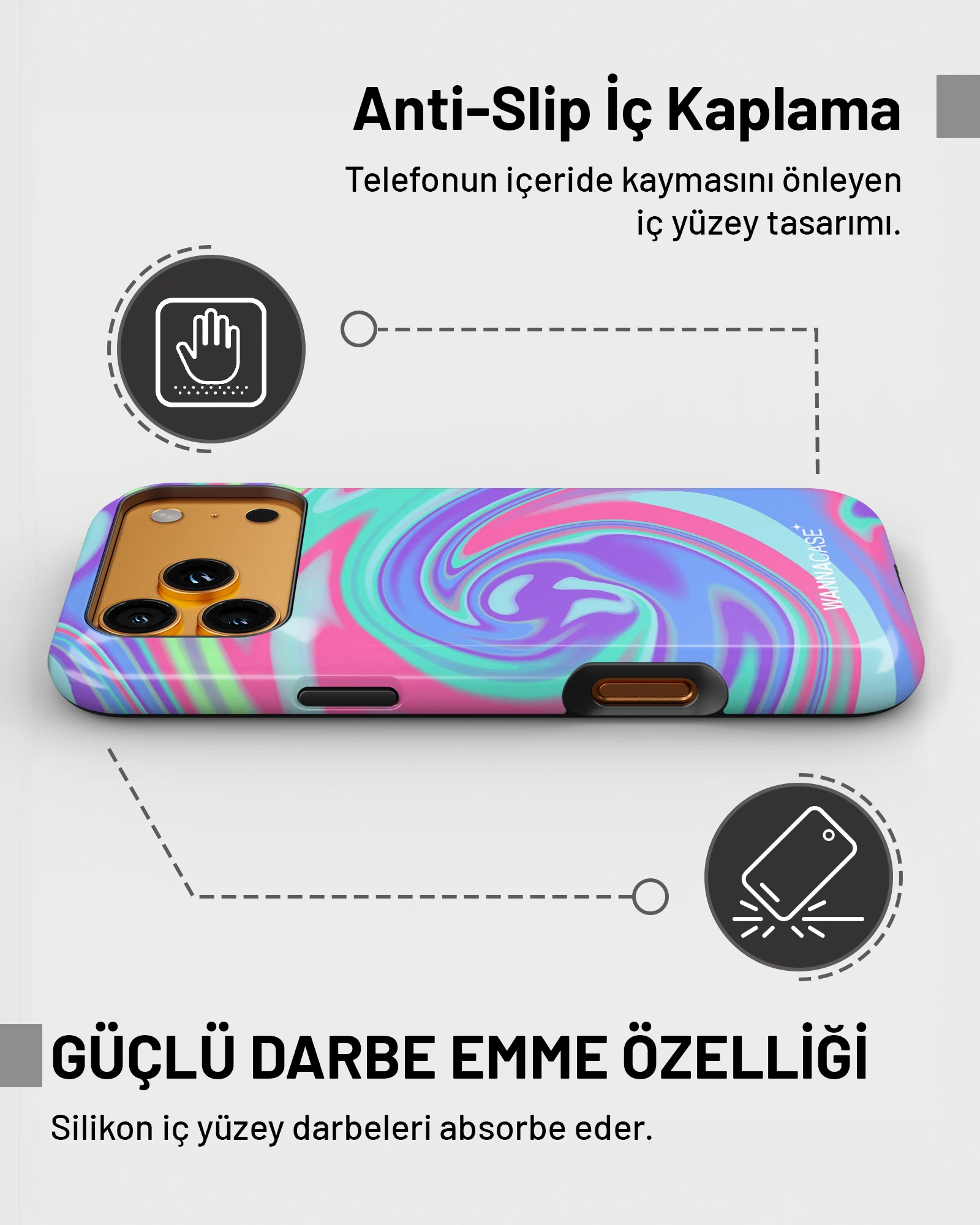 iPhone 14 Pro Dream Wave Essential Tough Telefon Kılıfı