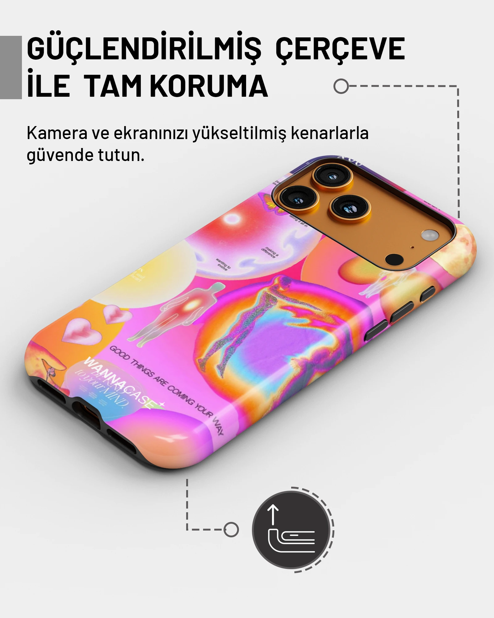 iPhone 11 Cosmic Balance Essential Tough Telefon Kılıfı