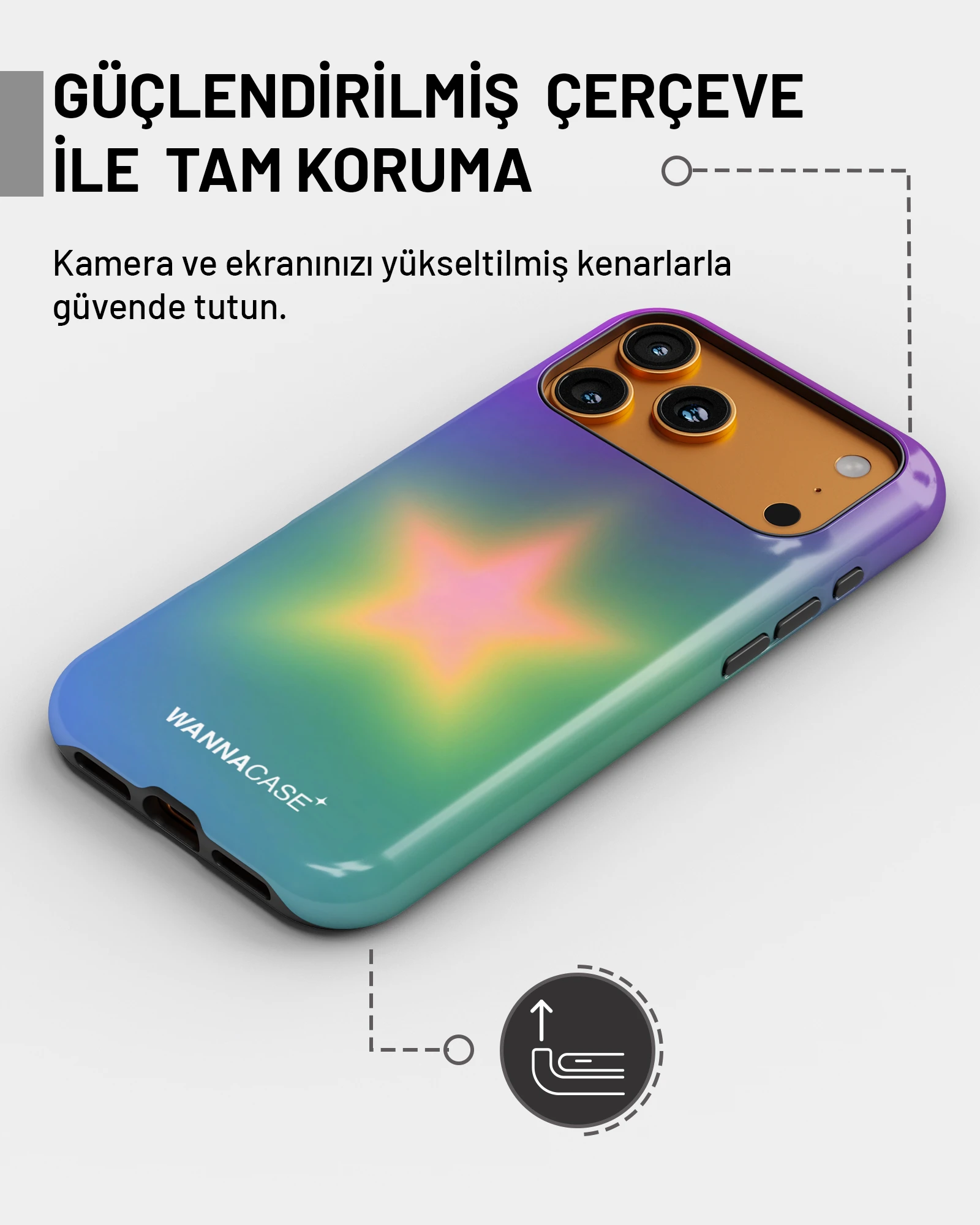 iPhone 15 Star Aura Essential Tough Telefon Kılıfı