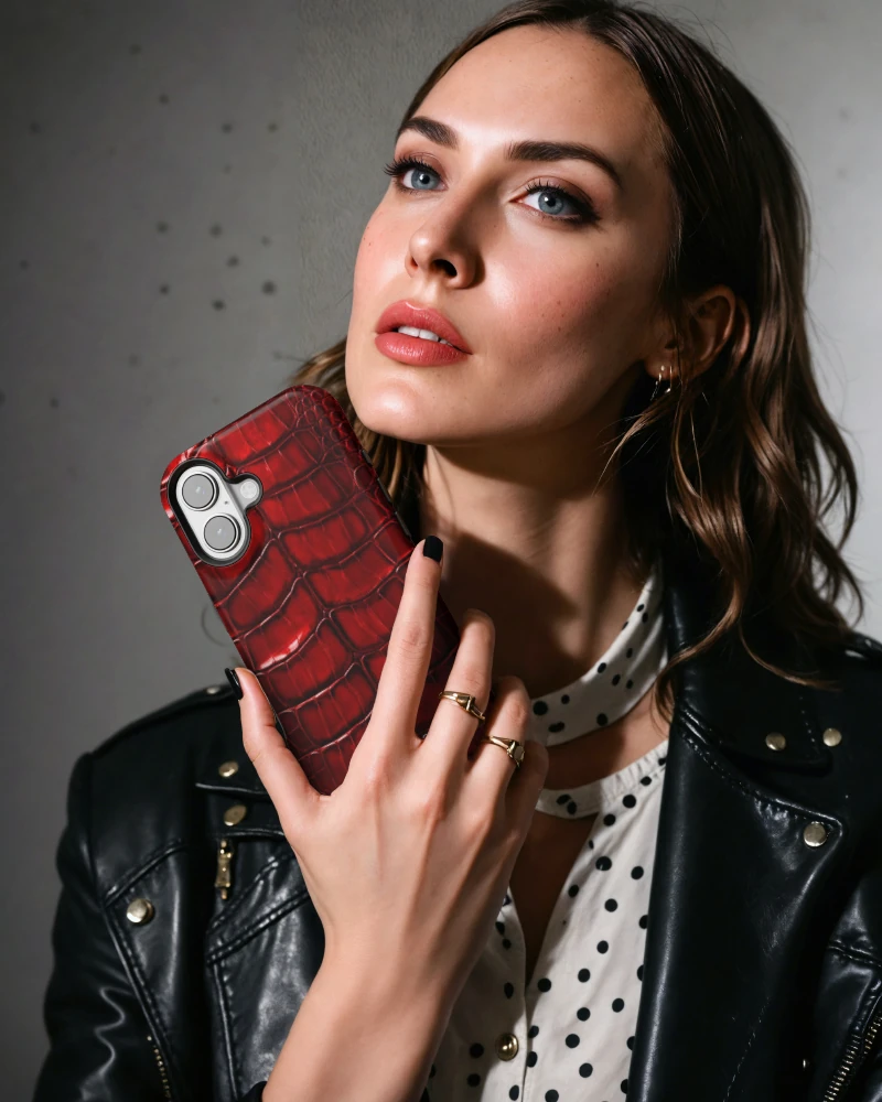 iPhone 17 Pro Blood Python Essential Tough Telefon Kılıfı