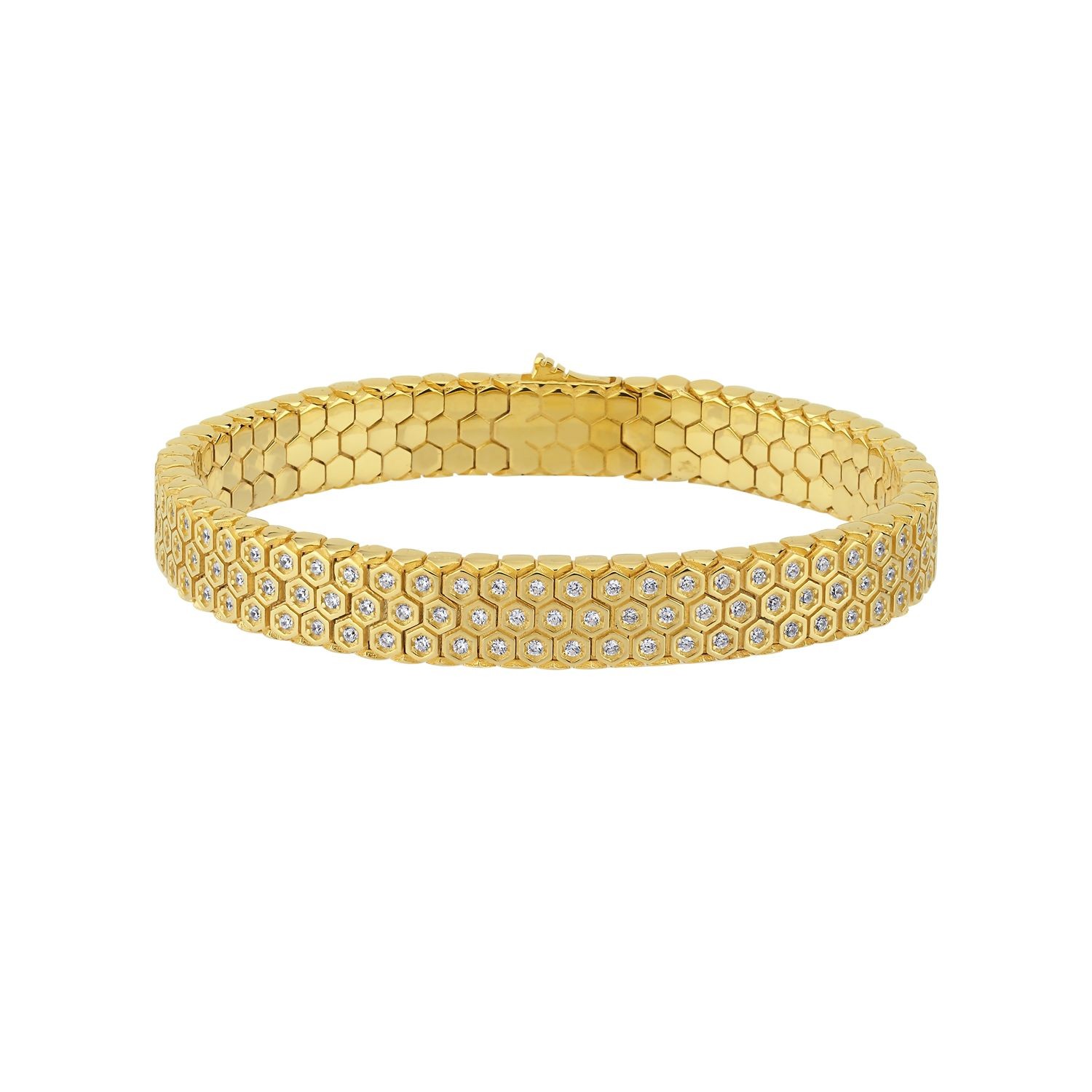 Silver Bracelet V2 with Gold Plated