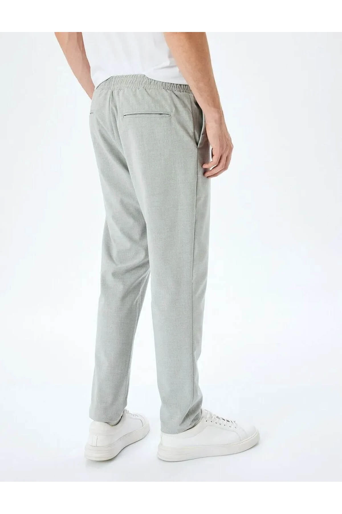 Slim Fit Cep Detaylı Antrasit Erkek Eşofman Altı 5SAM40031HW