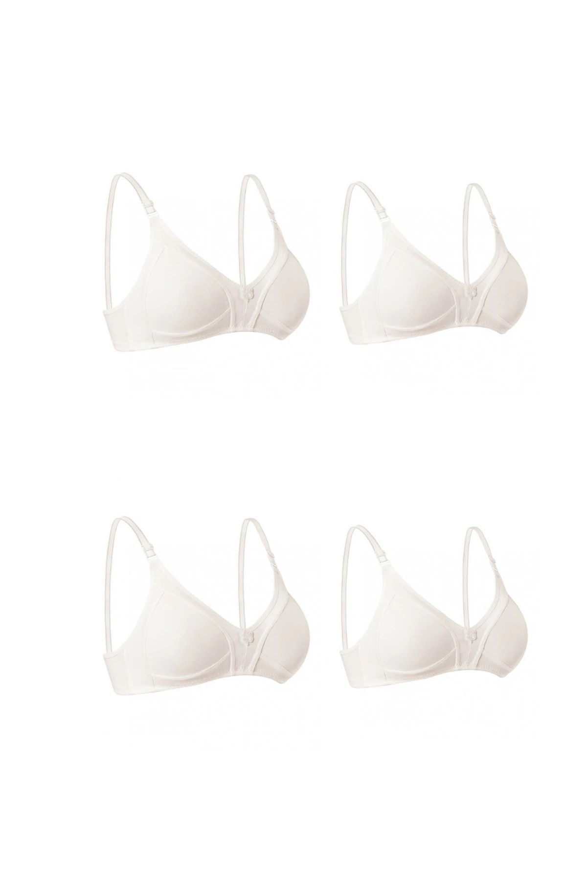 - TACOO Penye Toparlayıcı 4 Adet Ten Renkli Sütyen 1001