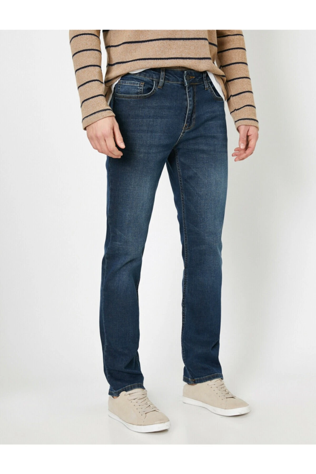 Erkek Mark Straight Jean Pantolon