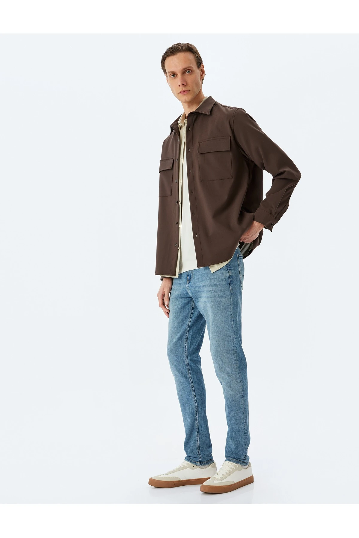 Skinny Fit Kot Pantolon - Michael Jean