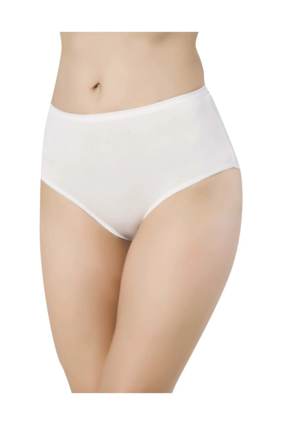 Bambu 2'li Kadın Yüksek Bel Külot 2572