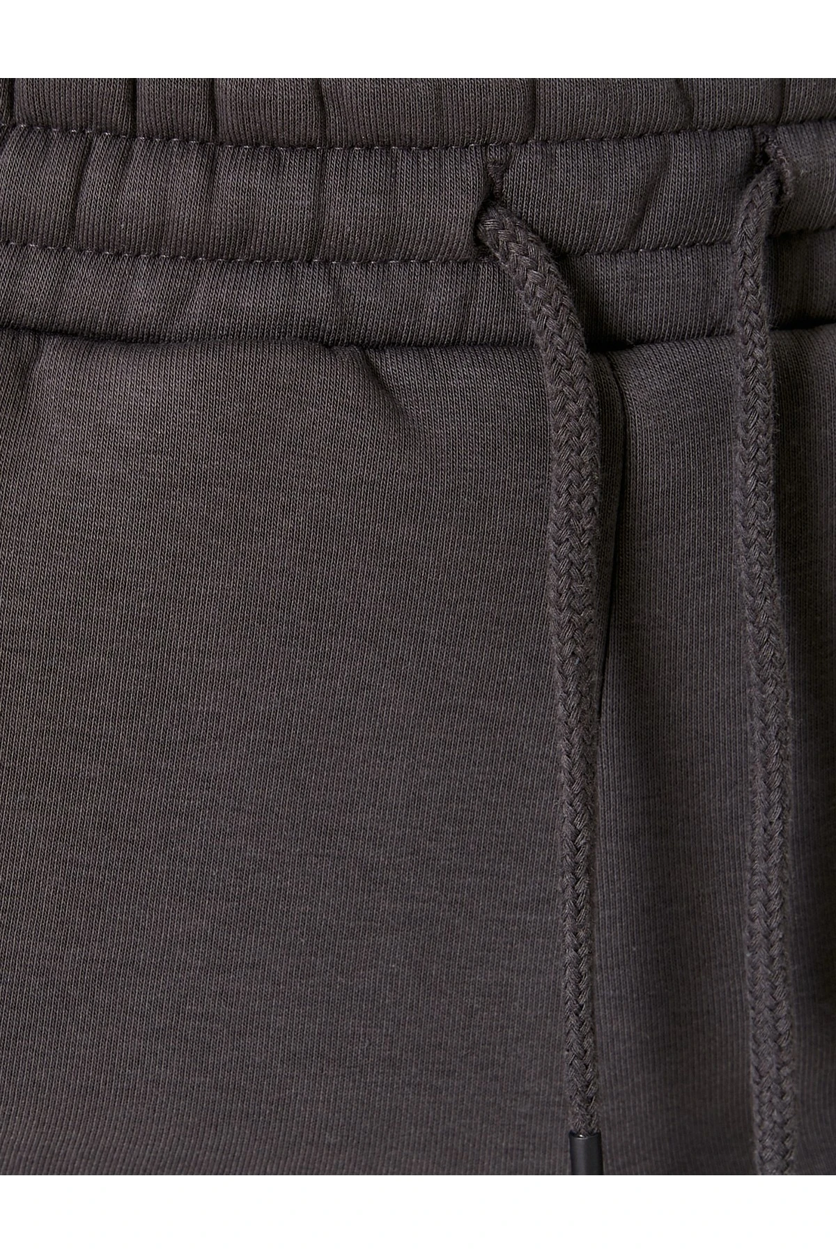 Şardonlu Jogger Eşofman Altı Beli Bağlamalı Cepli