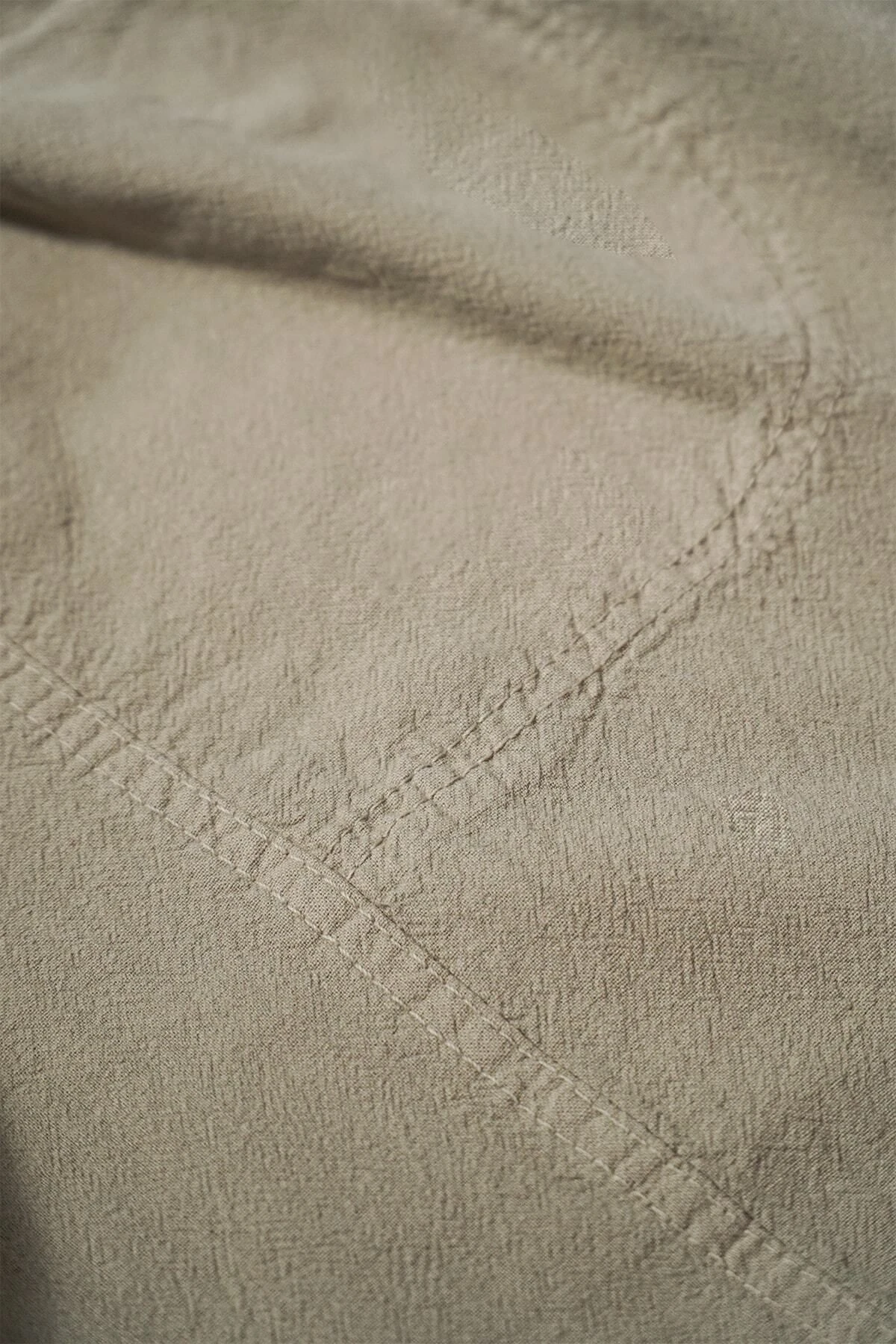 Erkek Büyük Beden Keten Serili Hambez Pantolon