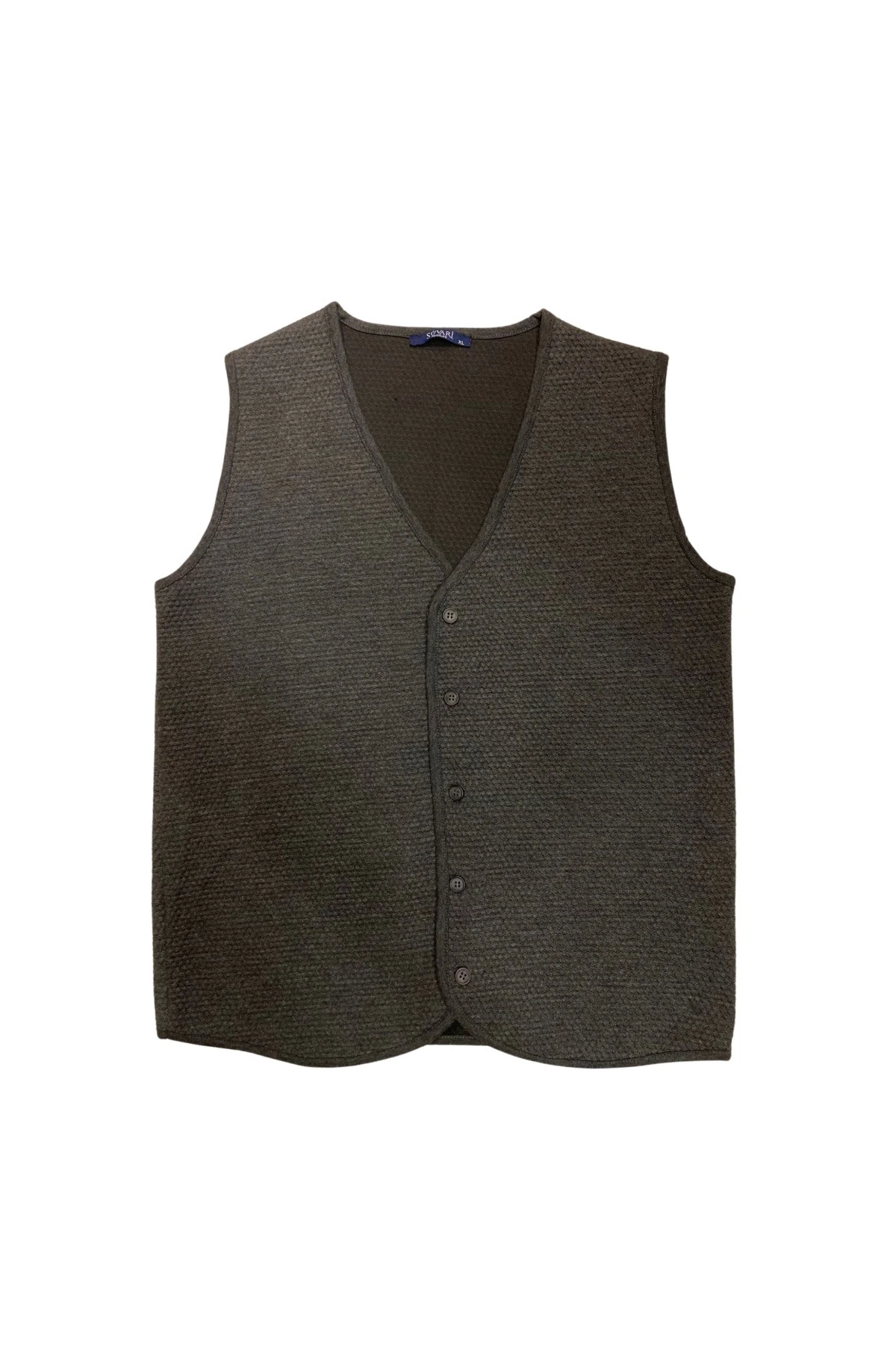 ERKEK ANTRASİT KAPİTONE YELEK