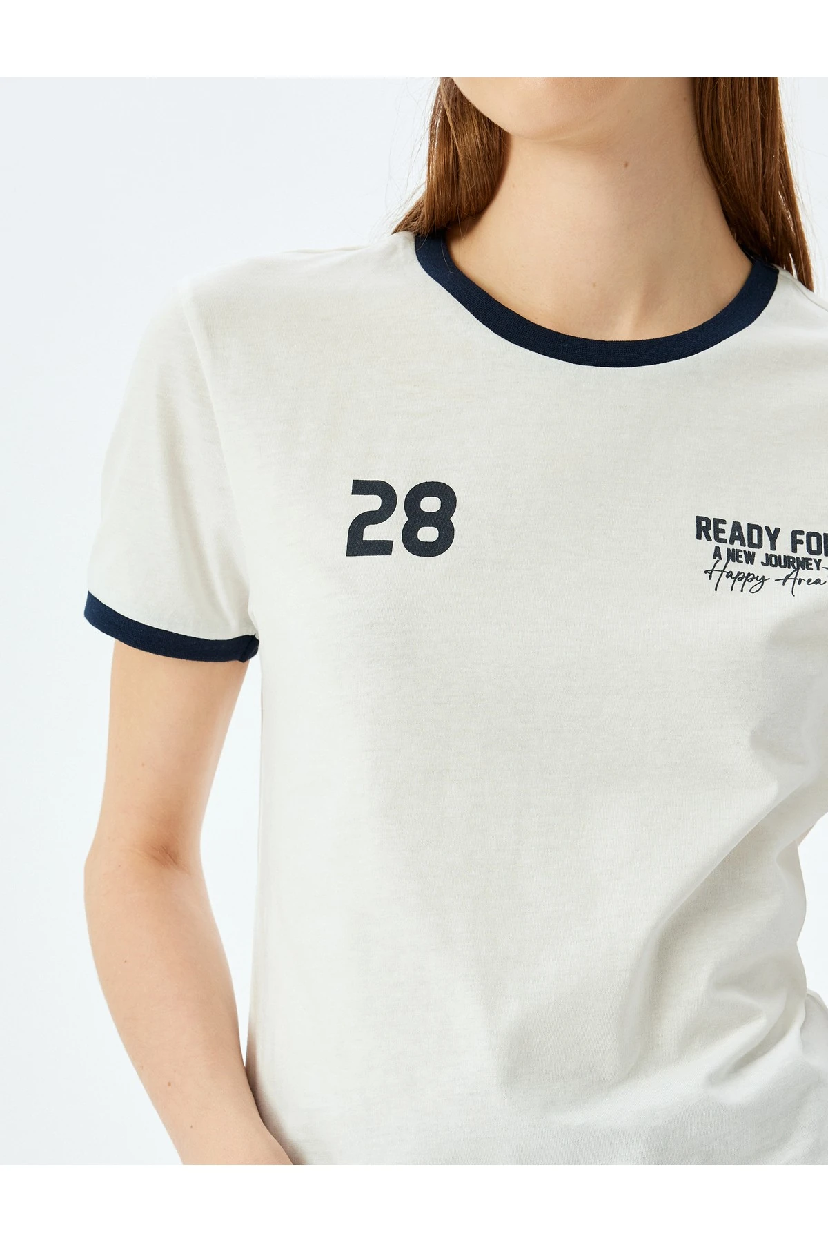 Kadın Kısa Kol T-shirt 5SAL10068IK