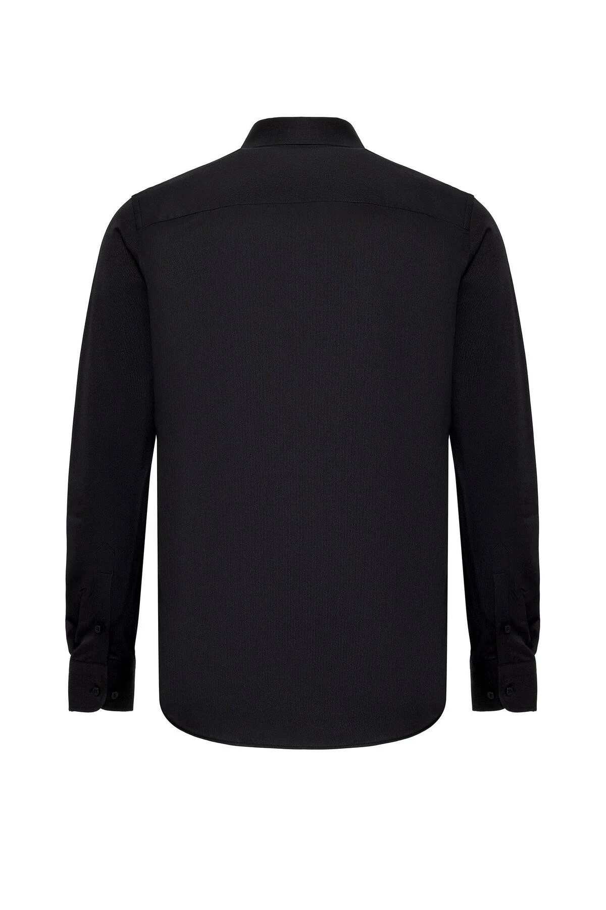 Beyaz Slim Fit Düz Klasik Yaka Gömlek