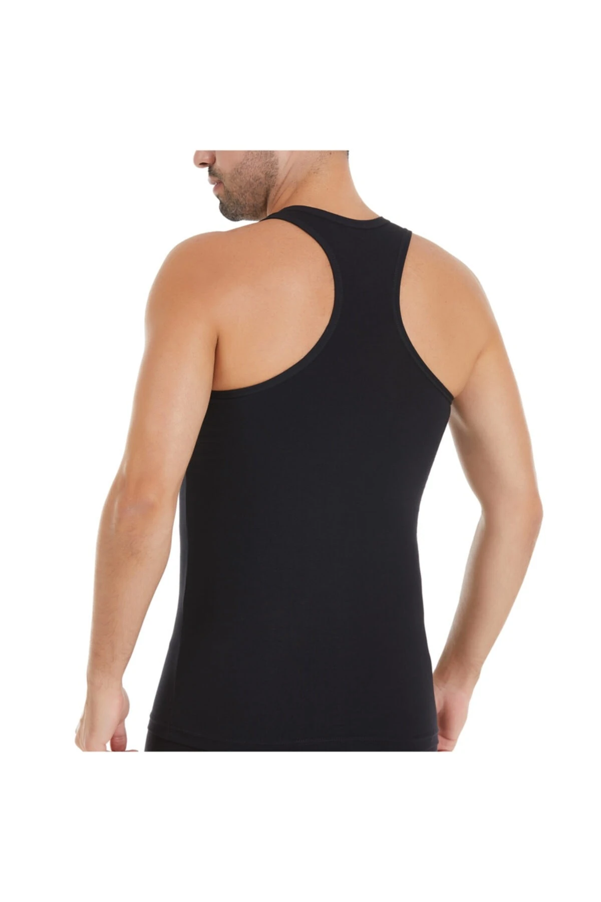 Yıldız 375 Beyaz Likralı Sporcu Erkek Atlet