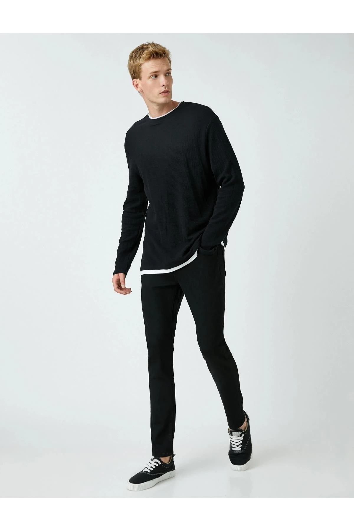 2kam43530md Erkek Jean Pantolon Siyah