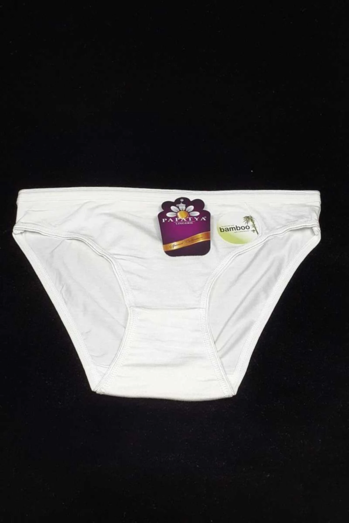 Kadın Slip Külot Bambu Kumaş (12 Adet)