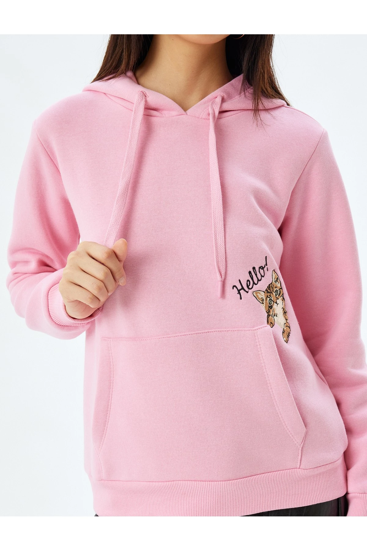 Pembe Genç Sweatshirt 5WAL10207IK