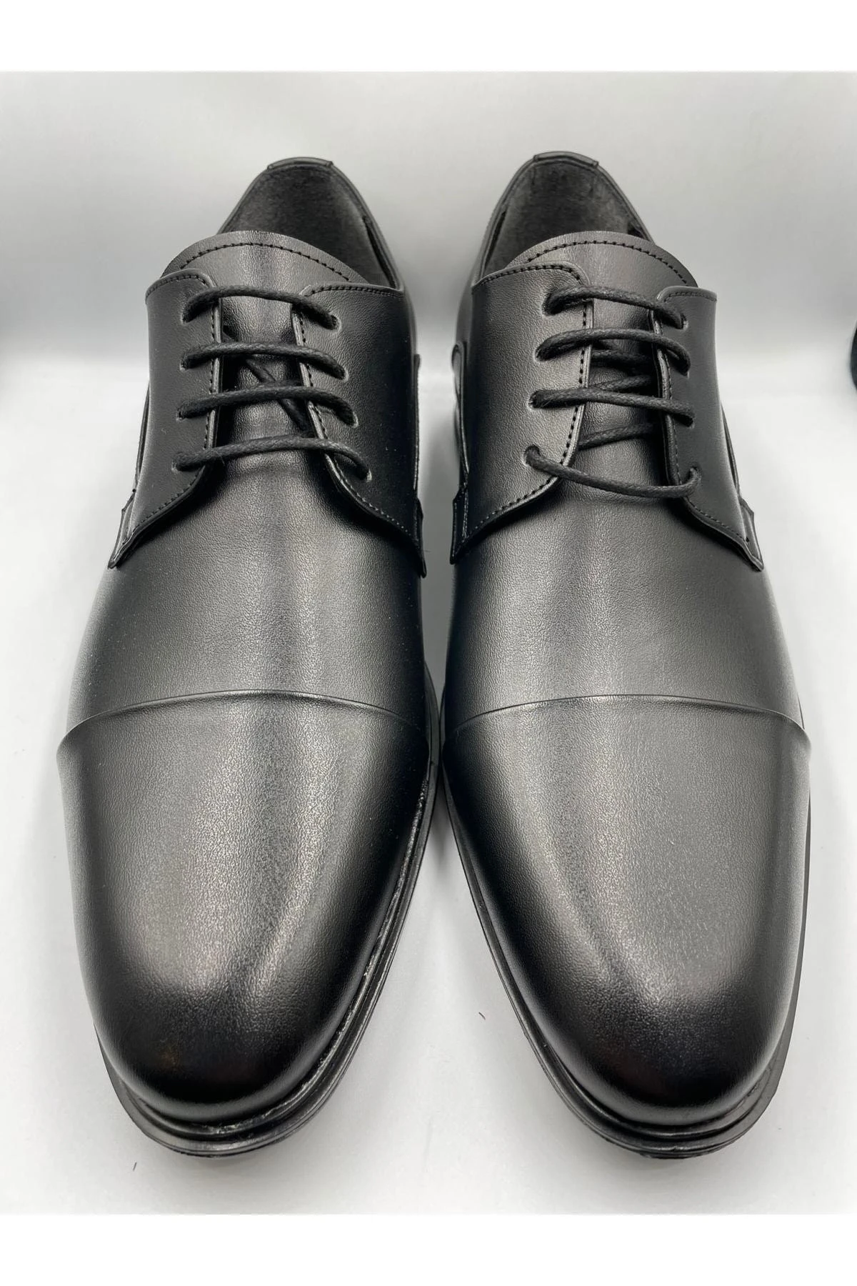 Blues London Mystic Orjinal Deri Siyah Ayakkabı