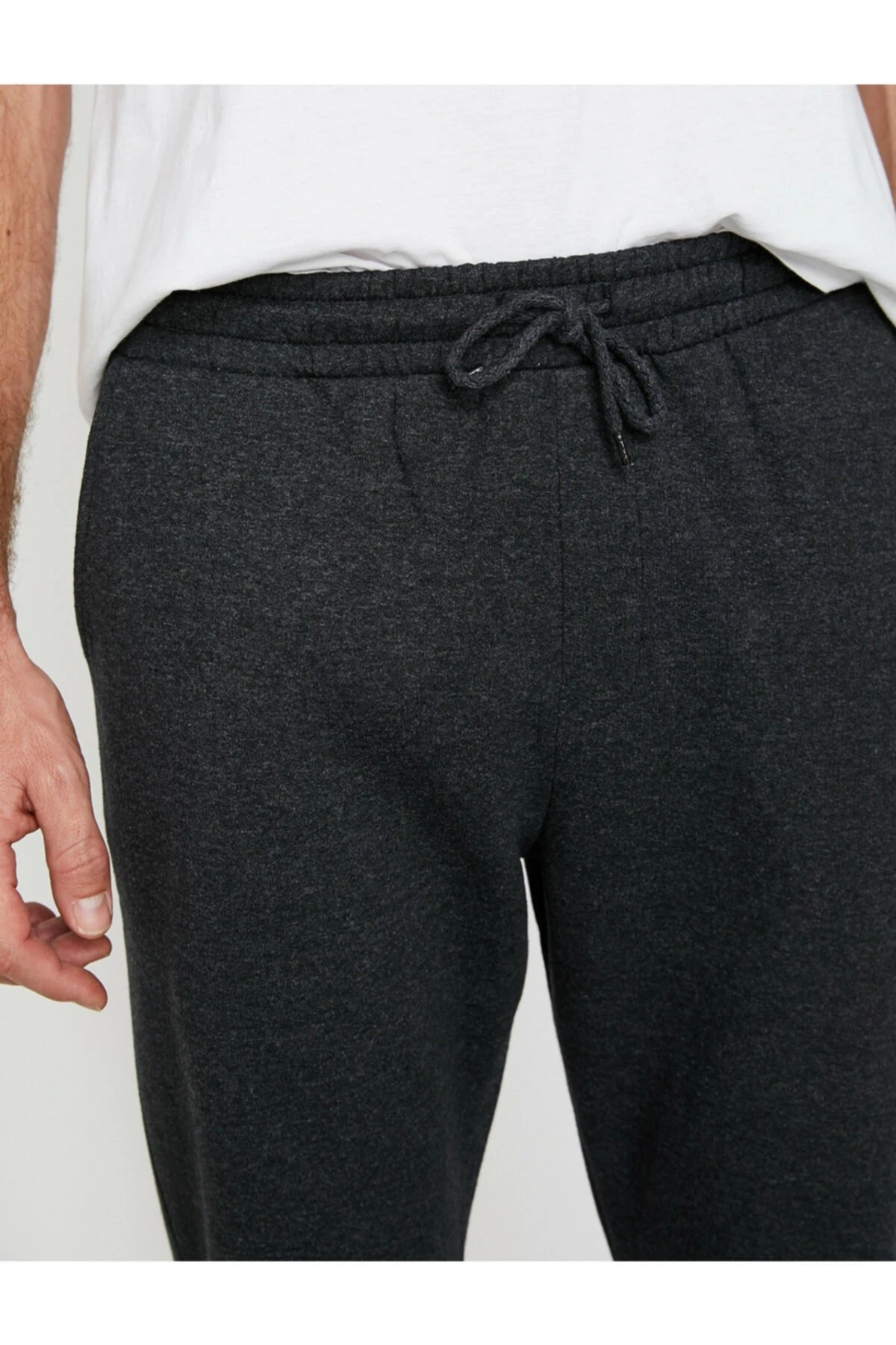 Erkek Gri Eşofman Altı 0YAM41001LK