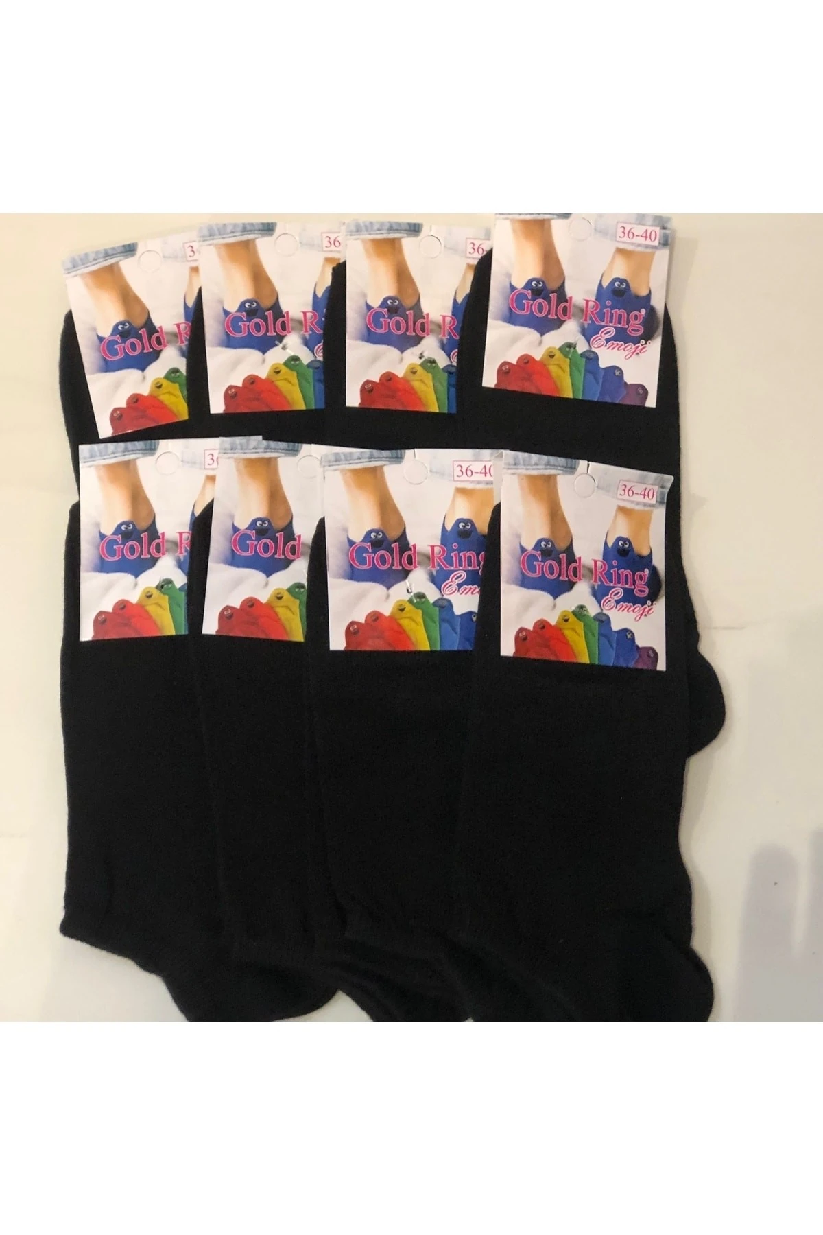 Blues Moda Pamuklu Unisex 8 Adet Renkli Çorap