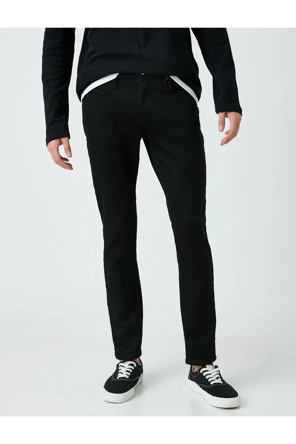 2kam43530md Erkek Jean Pantolon Siyah