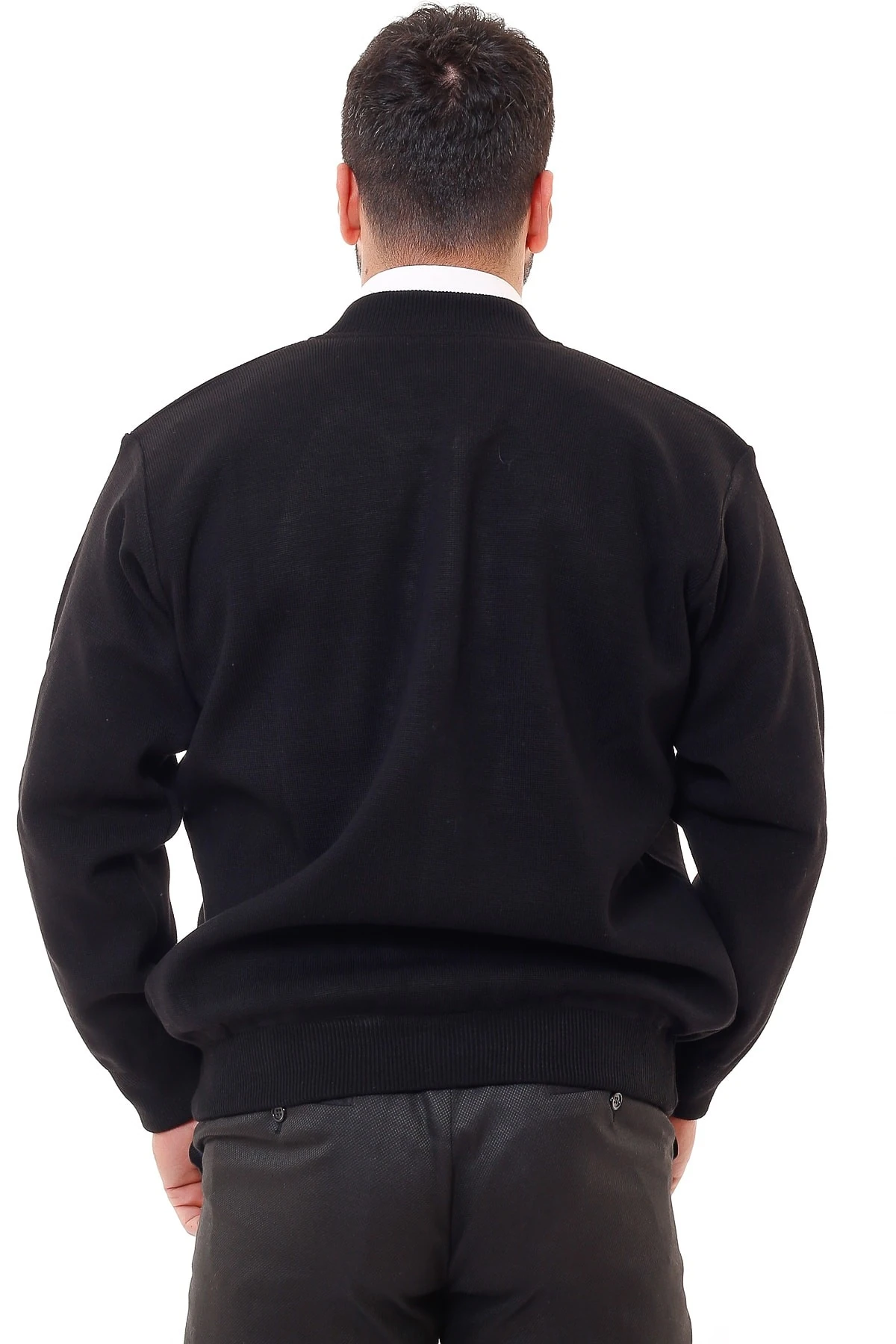 Astarlı Çelik Örgü Erkek Hırka