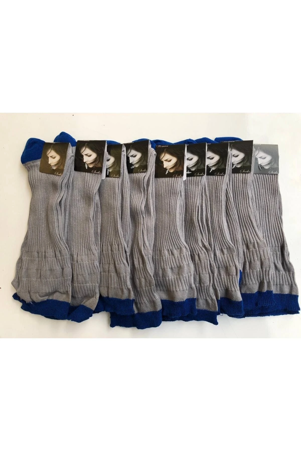 Uzun Çorap Kadın Resimli