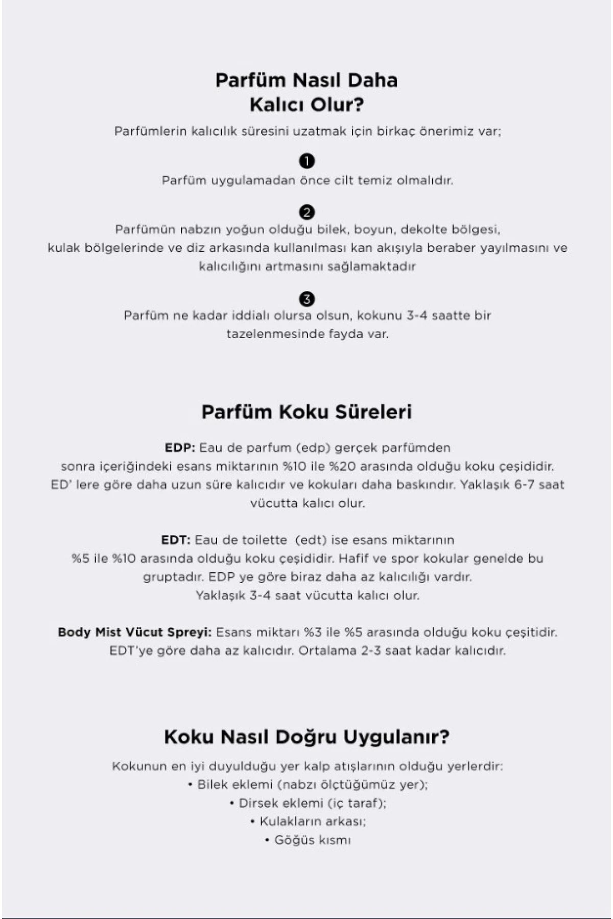 Kadın Limitist For Women Parfüm