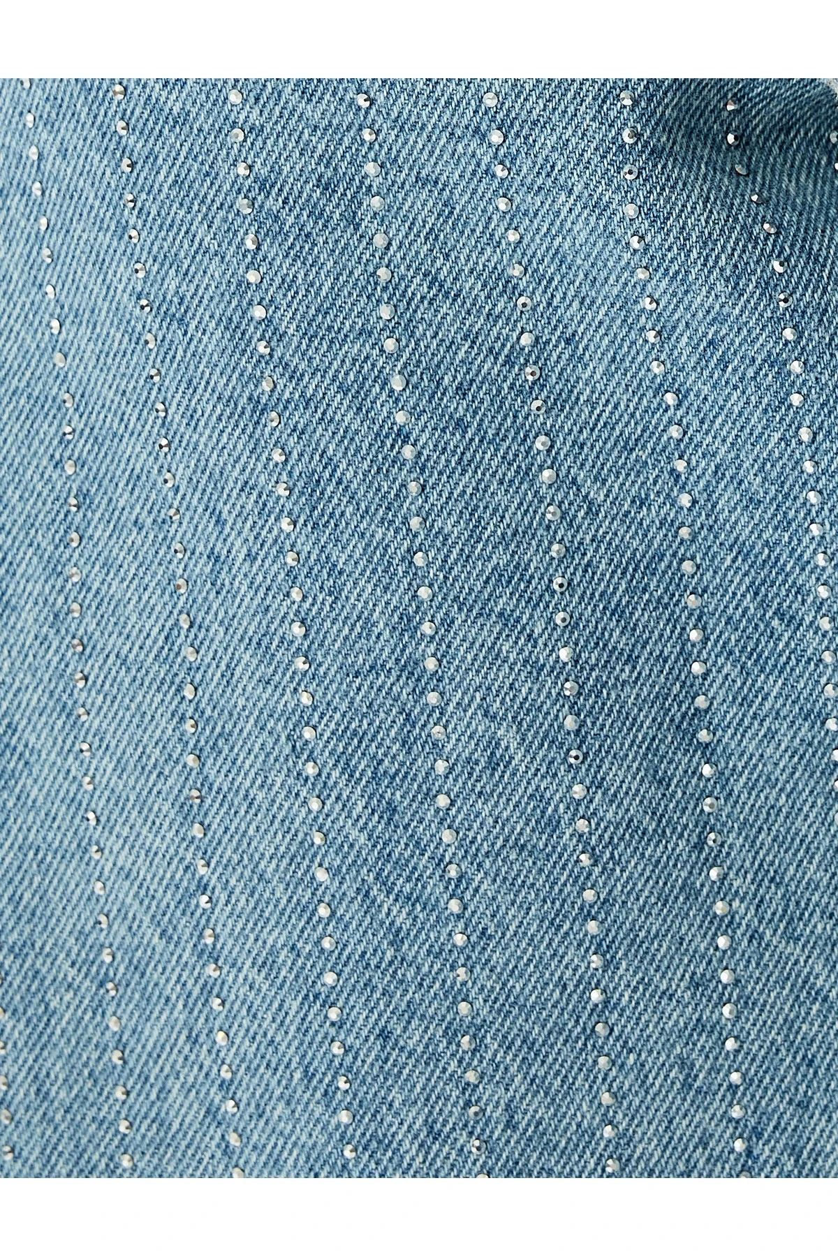 Straight Fit Normal Bel Cepli Kot Pantolon - Straight Jeans