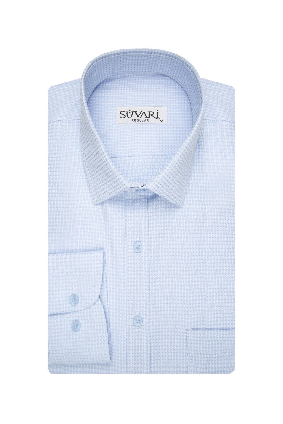 Armür Desenli Erkek Gömlek