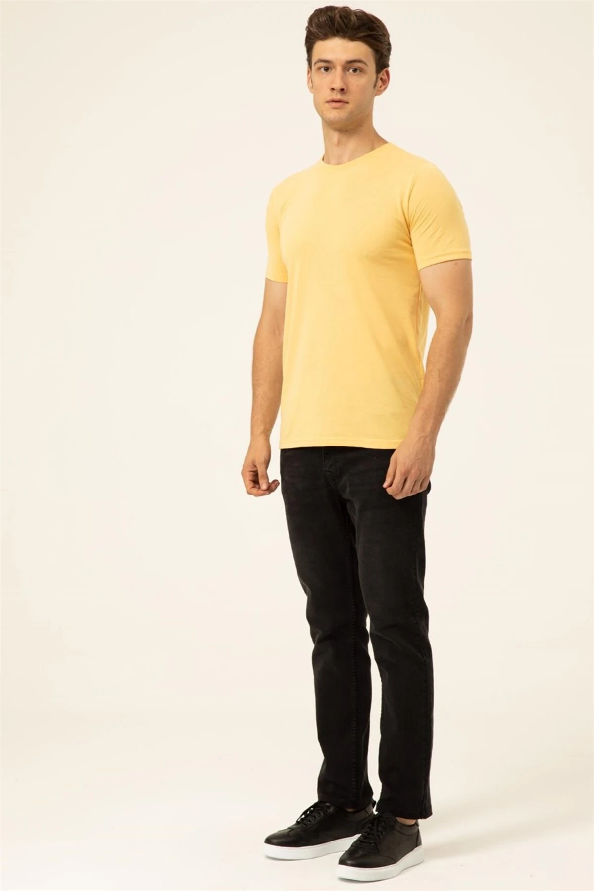 Süvari Regular O Yaka Mavi Erkek Tişört