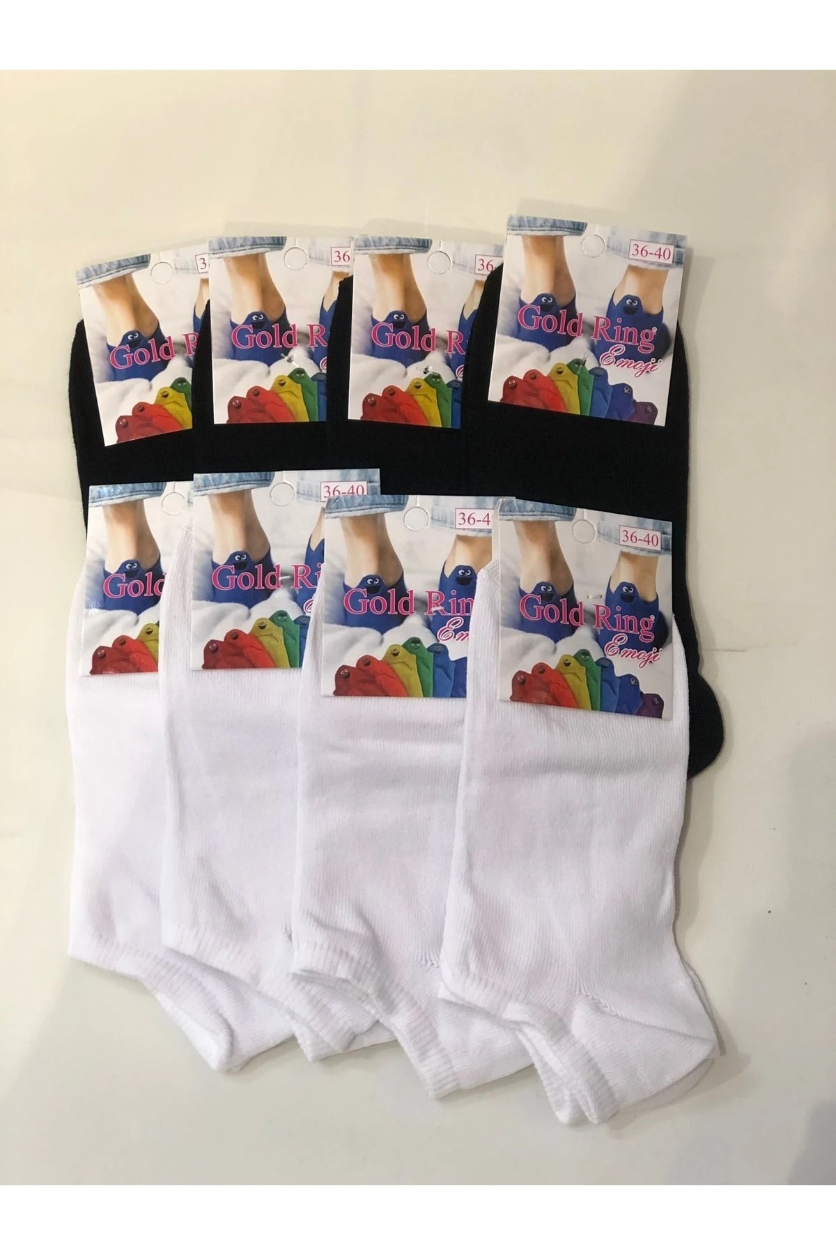 Pamuklu Unisex 4 Adet Renkli Çorap