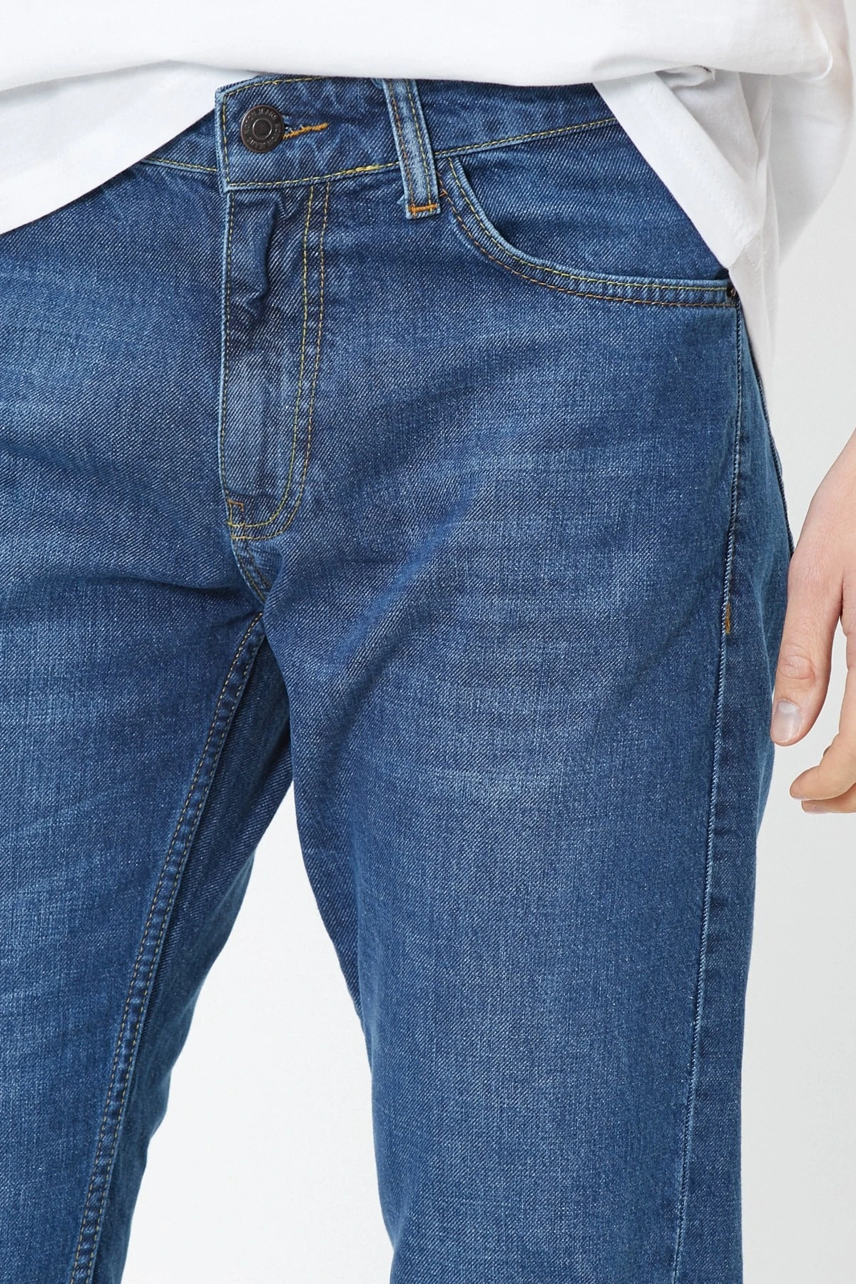 Erkek Mavi Mark Jean Pantolon 0YAM45223LD