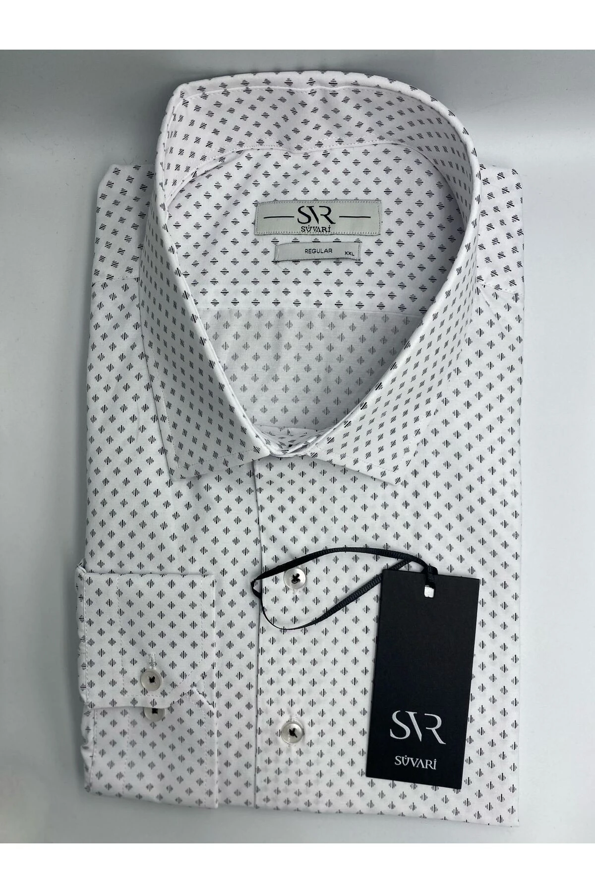 PREMİUM SVR REGULAR DESENLİ GÖMLEK