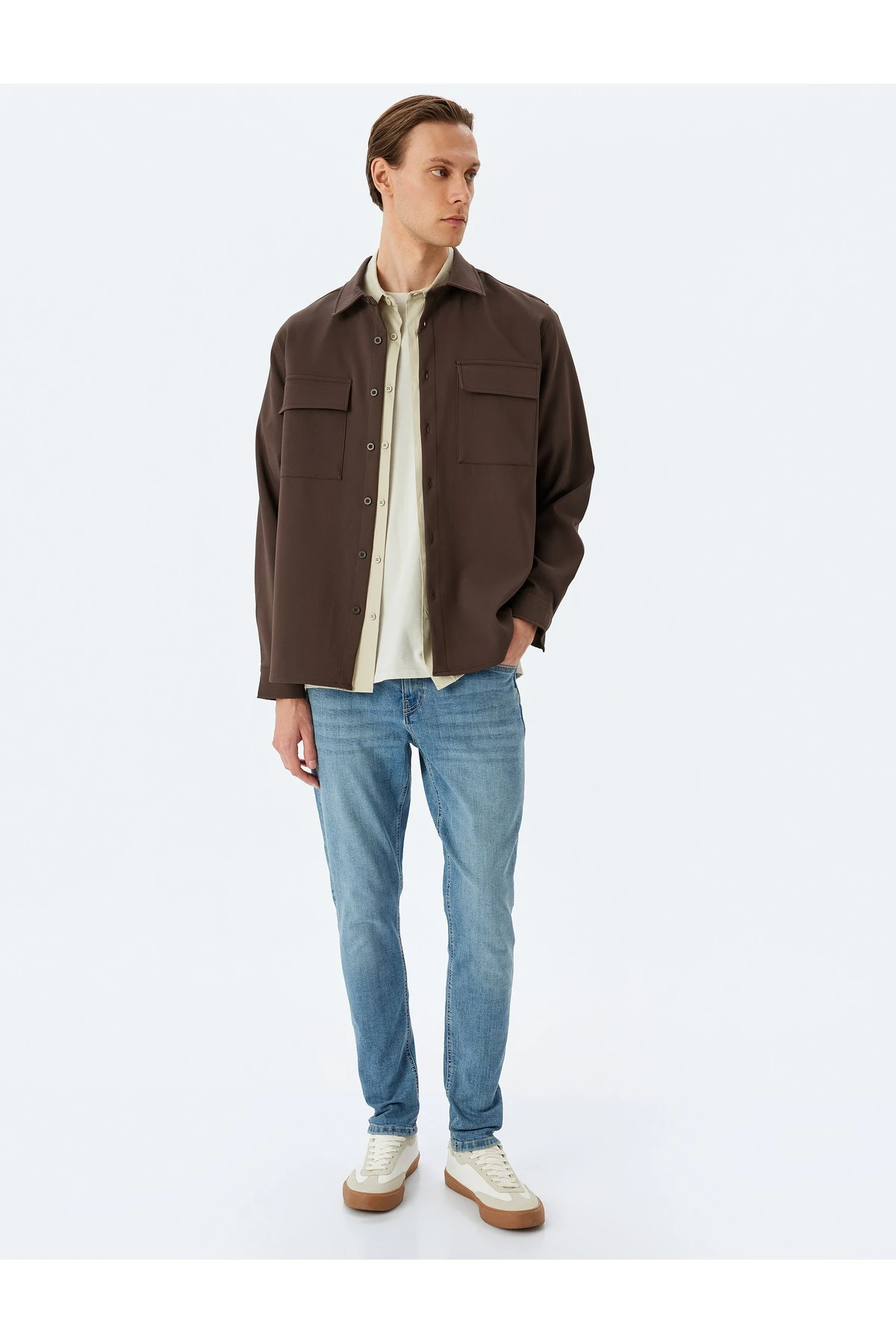 Skinny Fit Kot Pantolon - Michael Jean