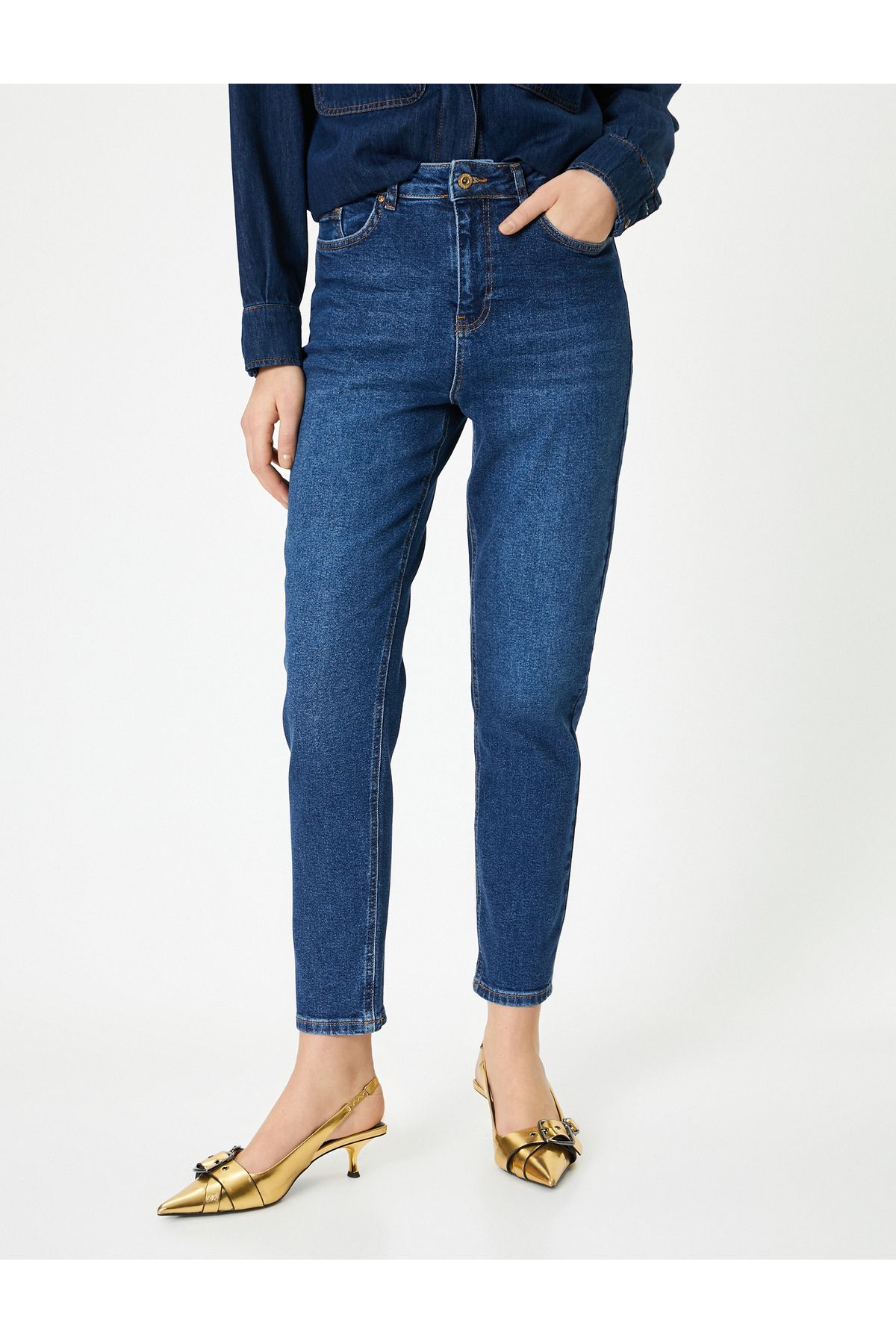 4sal40315md Lgt Açık Indigo Kadın Denim Pantolon