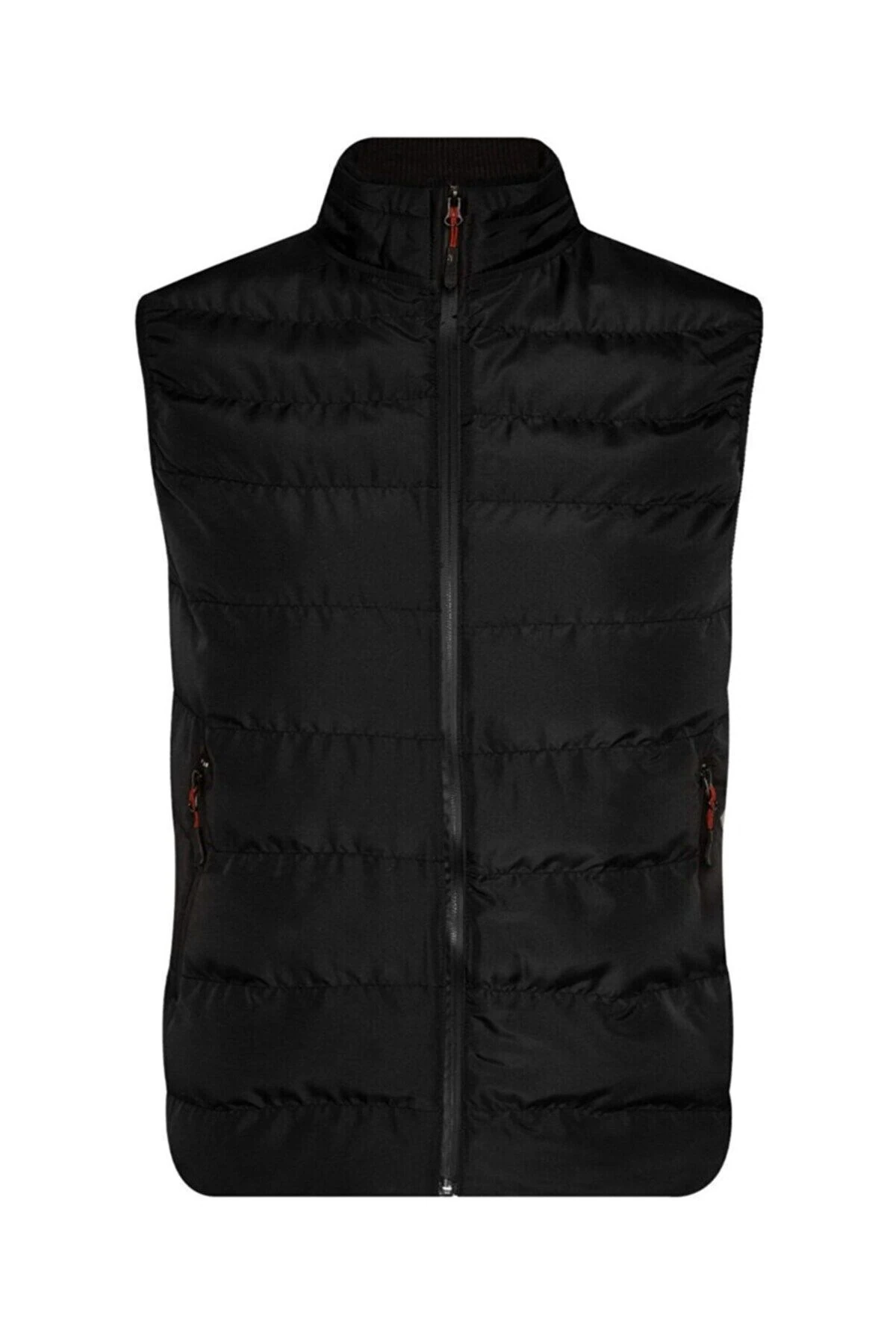 Süvari Gri Dar Kesim Dolum Yelek