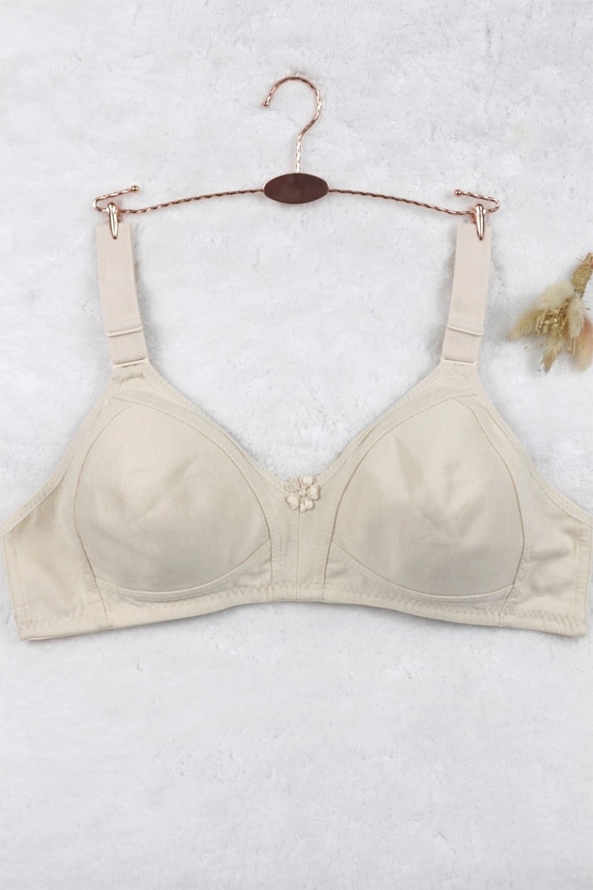 - TACOO Penye Toparlayıcı Ekru Renkli Sütyen 1001