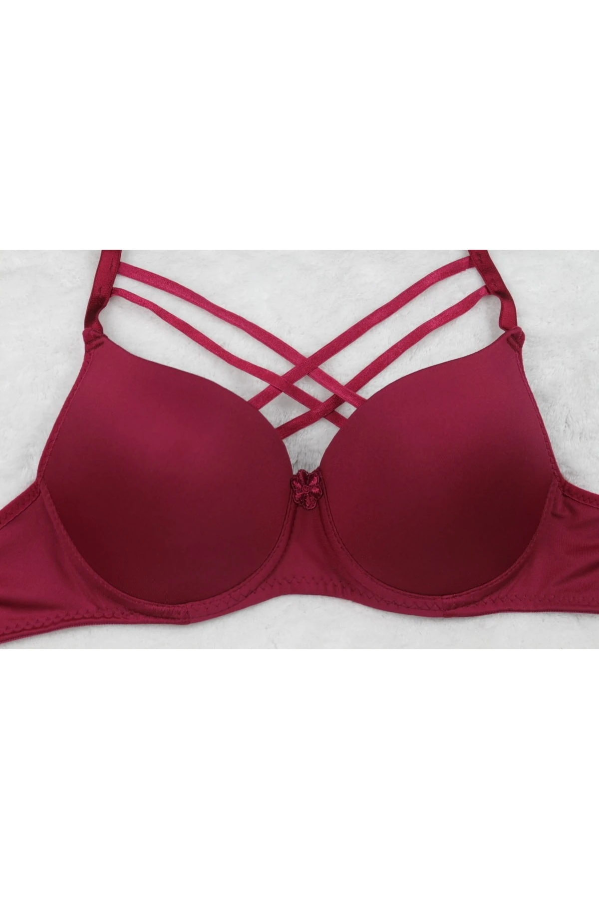 Ebru Çapraz İpli Desteksiz Sütyen-İç Çamaşır