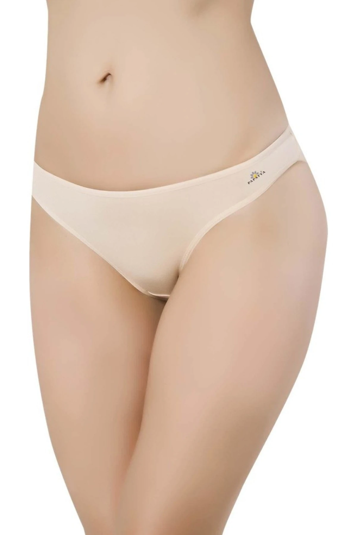 Kadın Şeffaf Lastik Modal Slip Külot