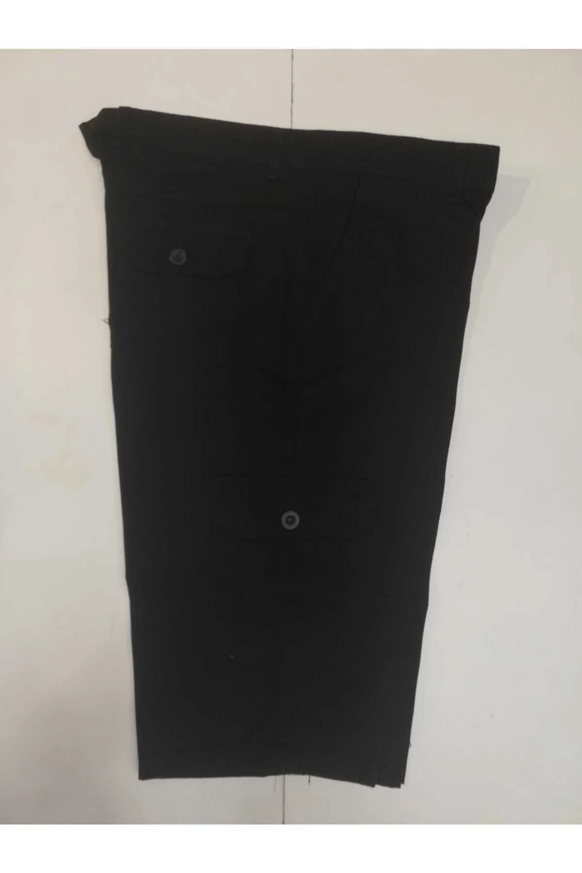 PAMUK KUMAŞ KARGO CEP KETEN Erkek KAPRİ BERMUDA